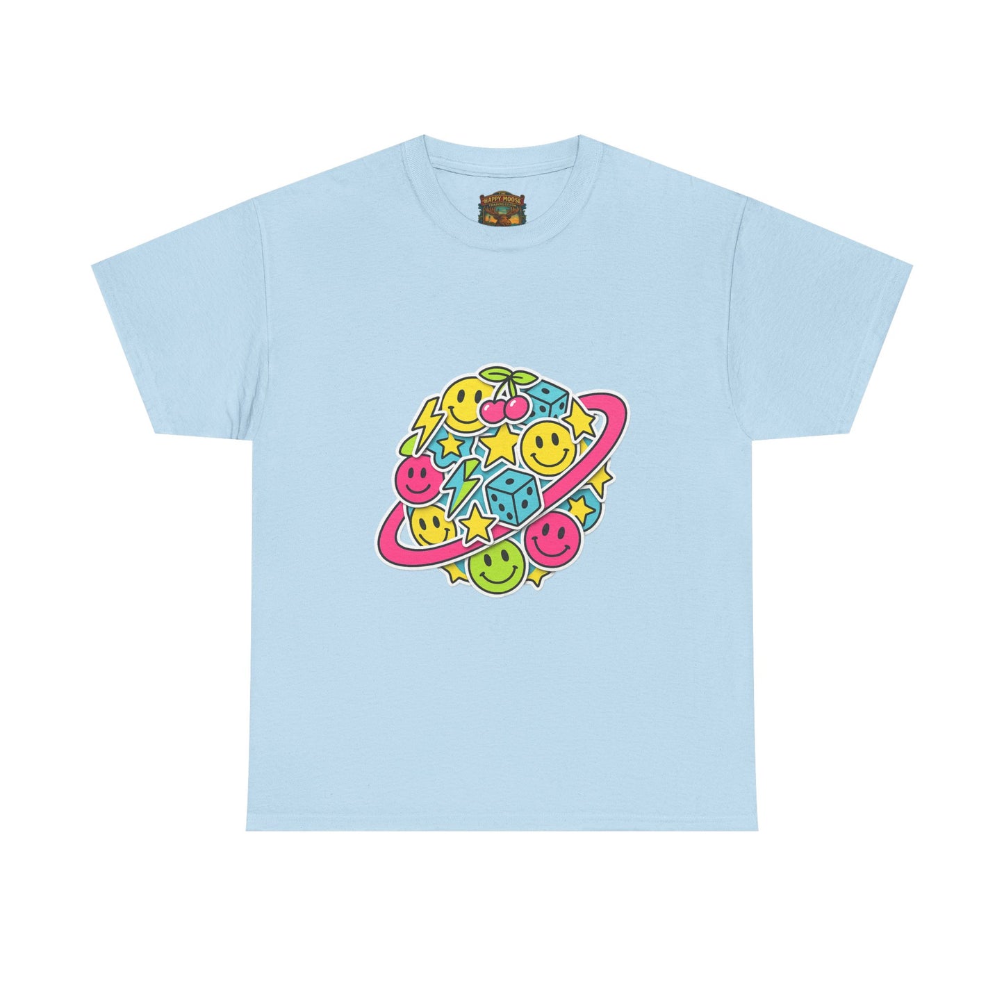Emoji Planet T-Shirt | Cute Planet Emoji Graphic Tee