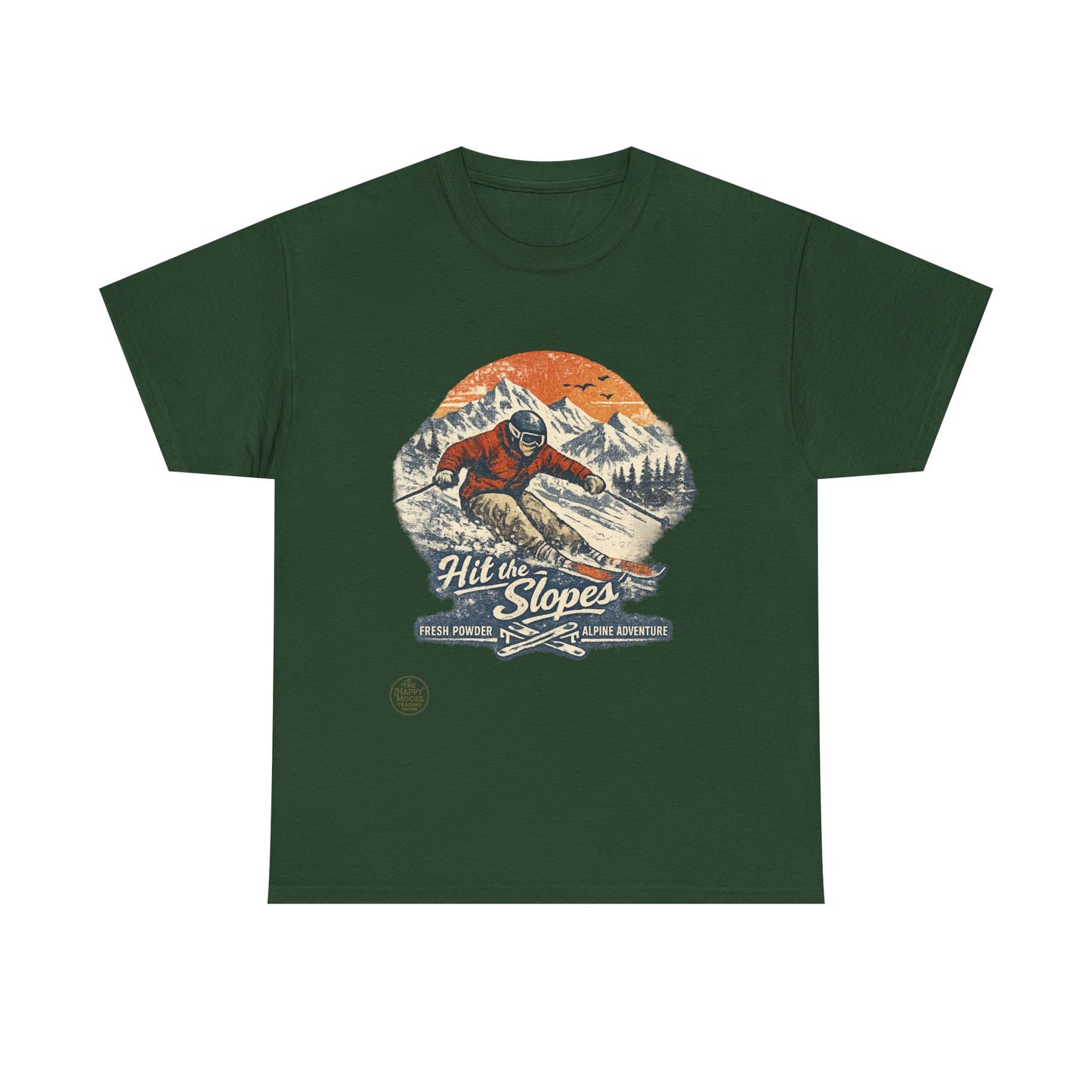 Ski Vintage 'Hit the Slopes' T-Shirt