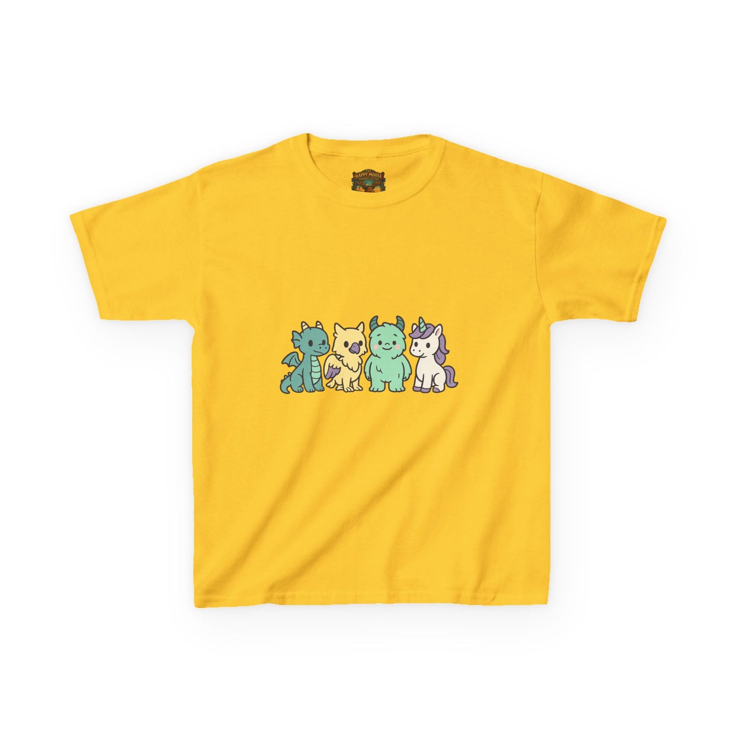 Kids Cat Crew T‑Shirt — Cute Pastel Kittens Graphic Tee for Children