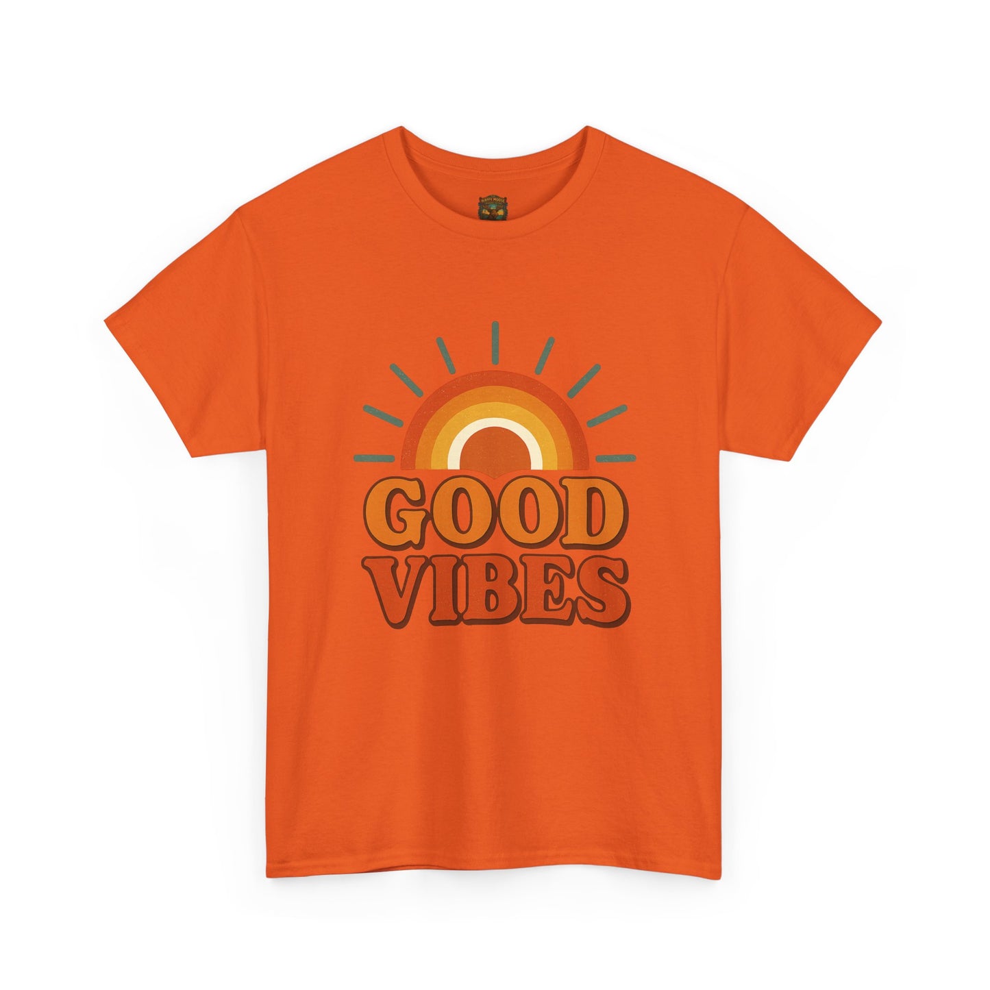 Good Vibes T-Shirt | Positive Typography Tee