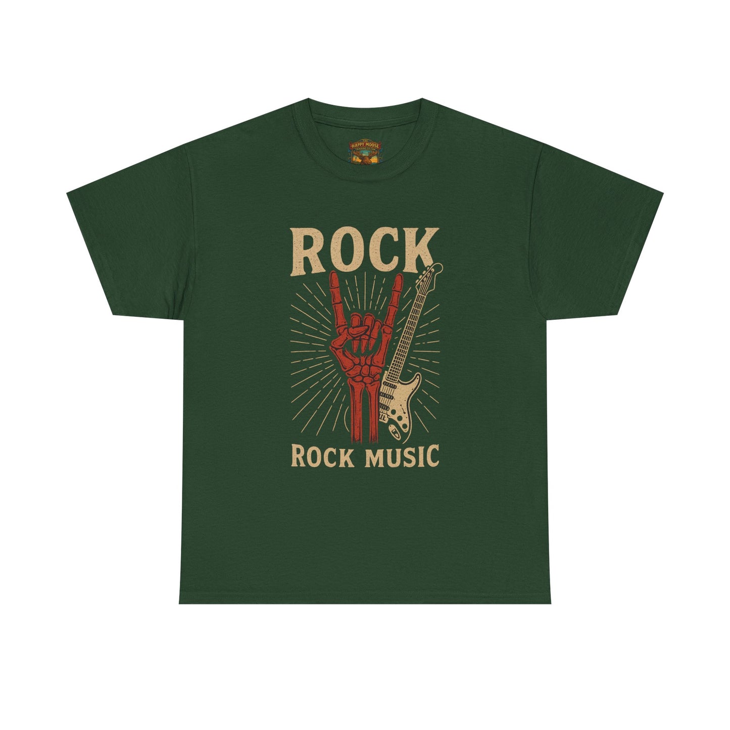 ROCK Graphic T-Shirt — Bold Minimalist Band Tee