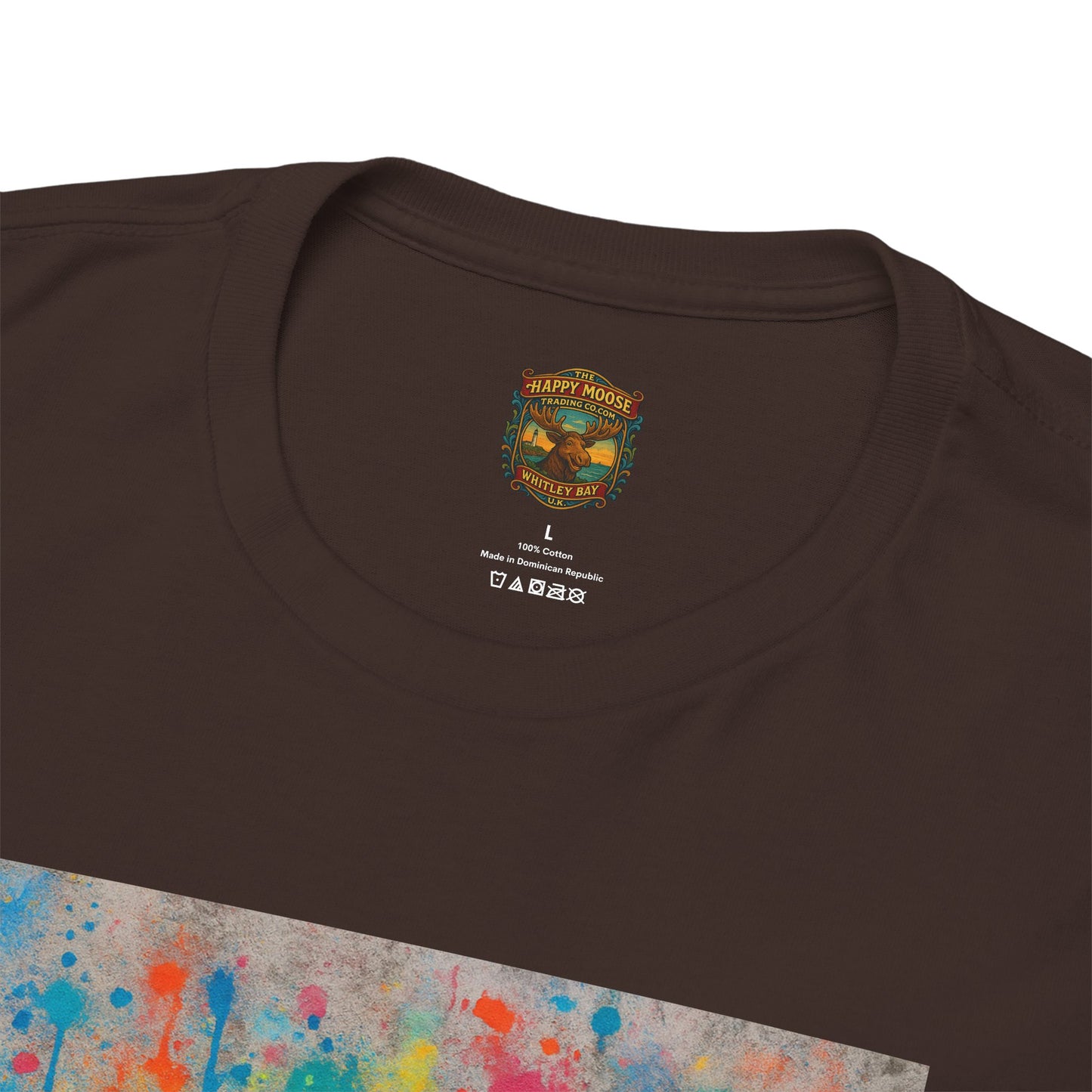 Psychedelic Highland Cow T-Shirt | Retro Rainbow Cow Art 8