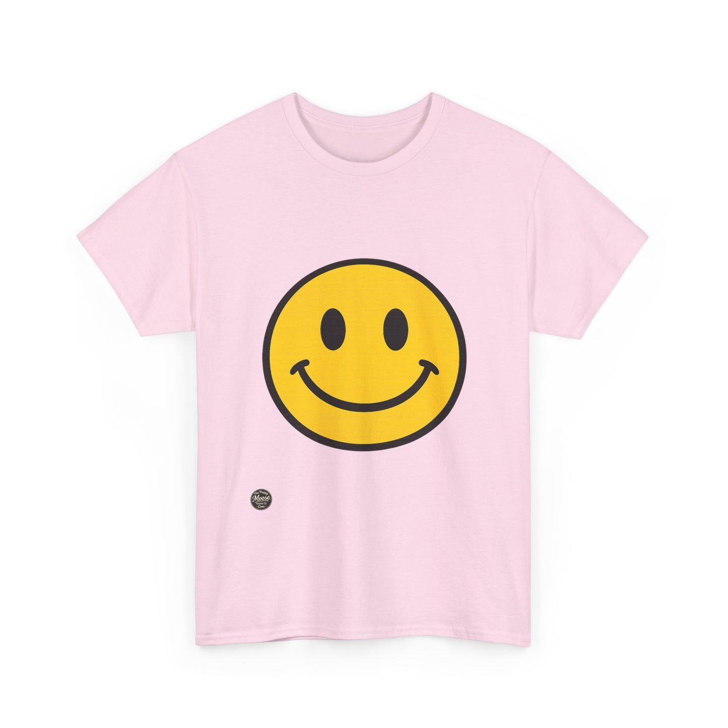 Smiley Face Graphic Tee — Retro Happy Emoji T-Shirt