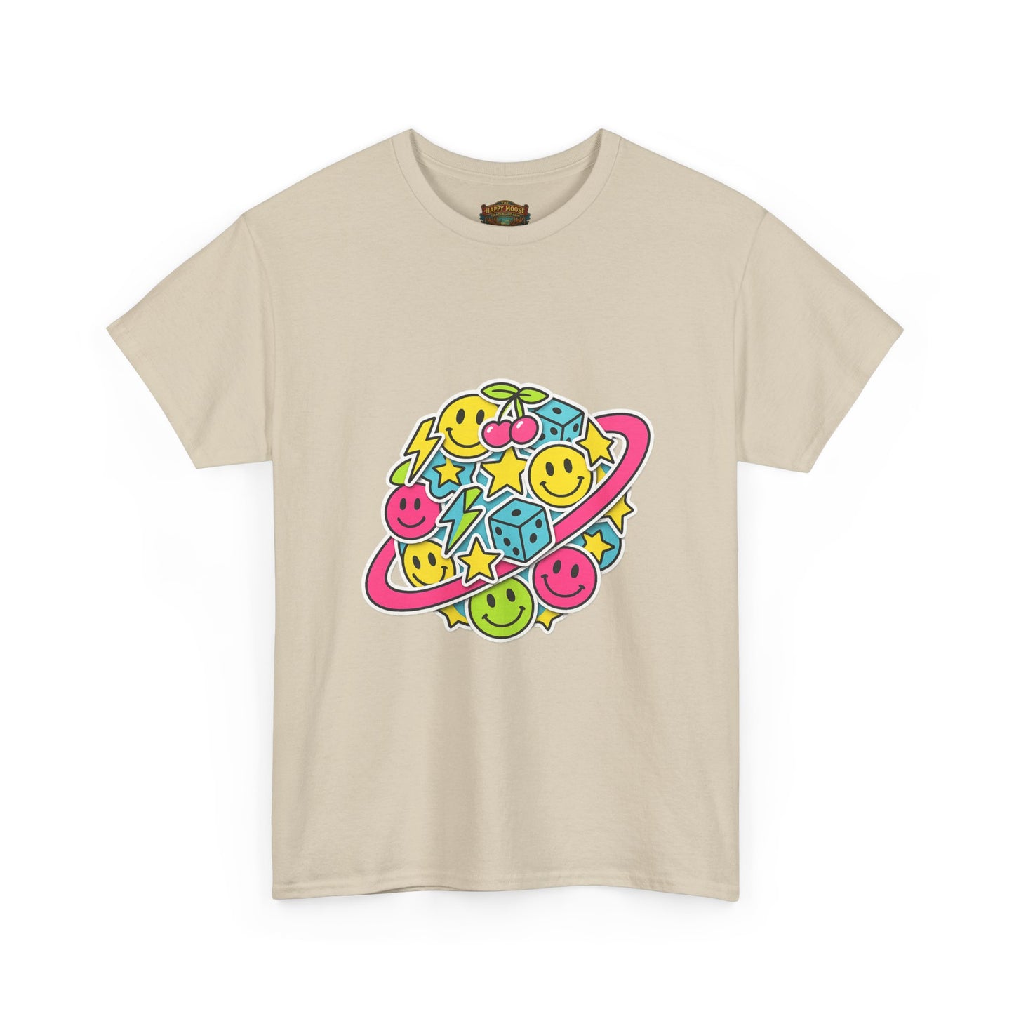 Emoji Planet T-Shirt | Cute Planet Emoji Graphic Tee