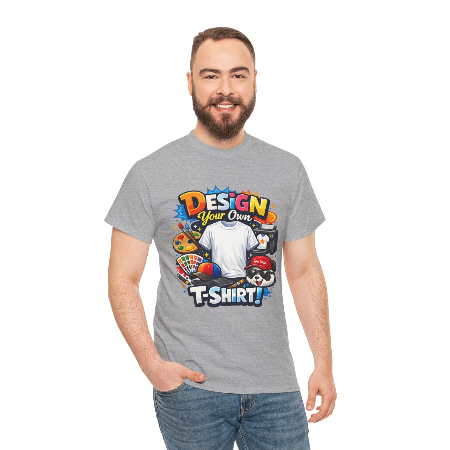Custom 'Design Your Own' T-Shirt — Personalized Graphic Tee (Front Print)