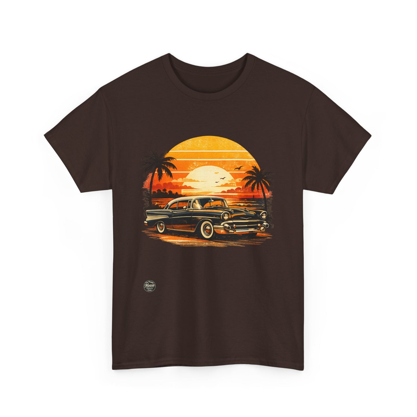 Vintage Sunset Cruiser T-Shirt #E2985