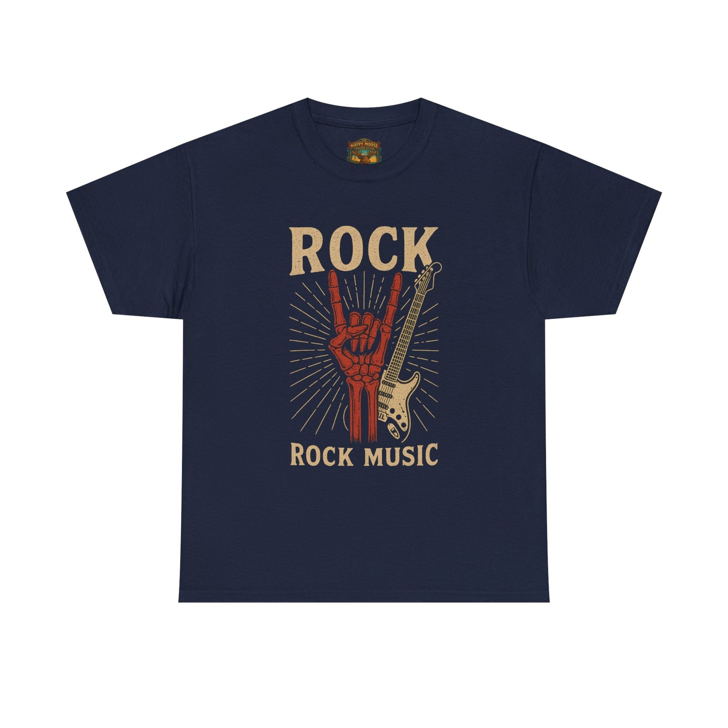 ROCK Graphic T-Shirt — Bold Minimalist Band Tee