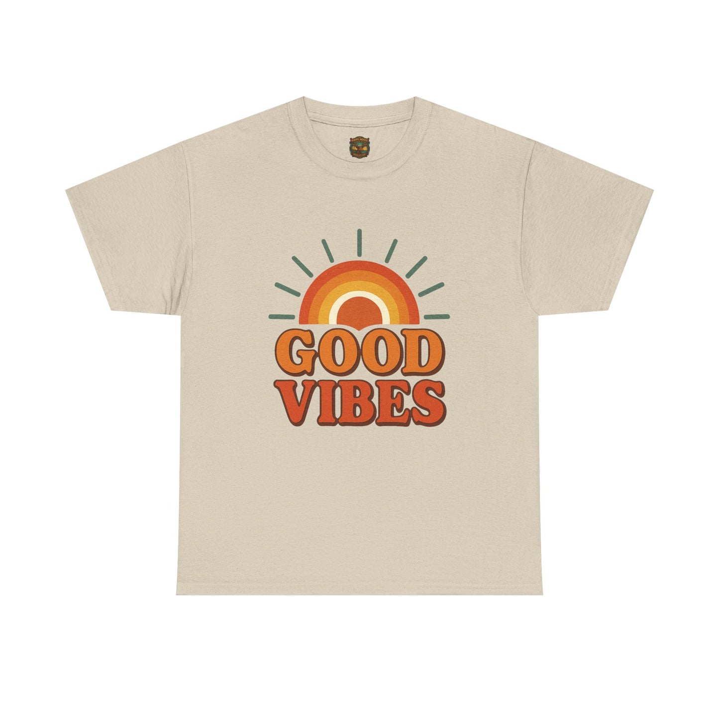 Good Vibes T-Shirt | Positive Typography Tee