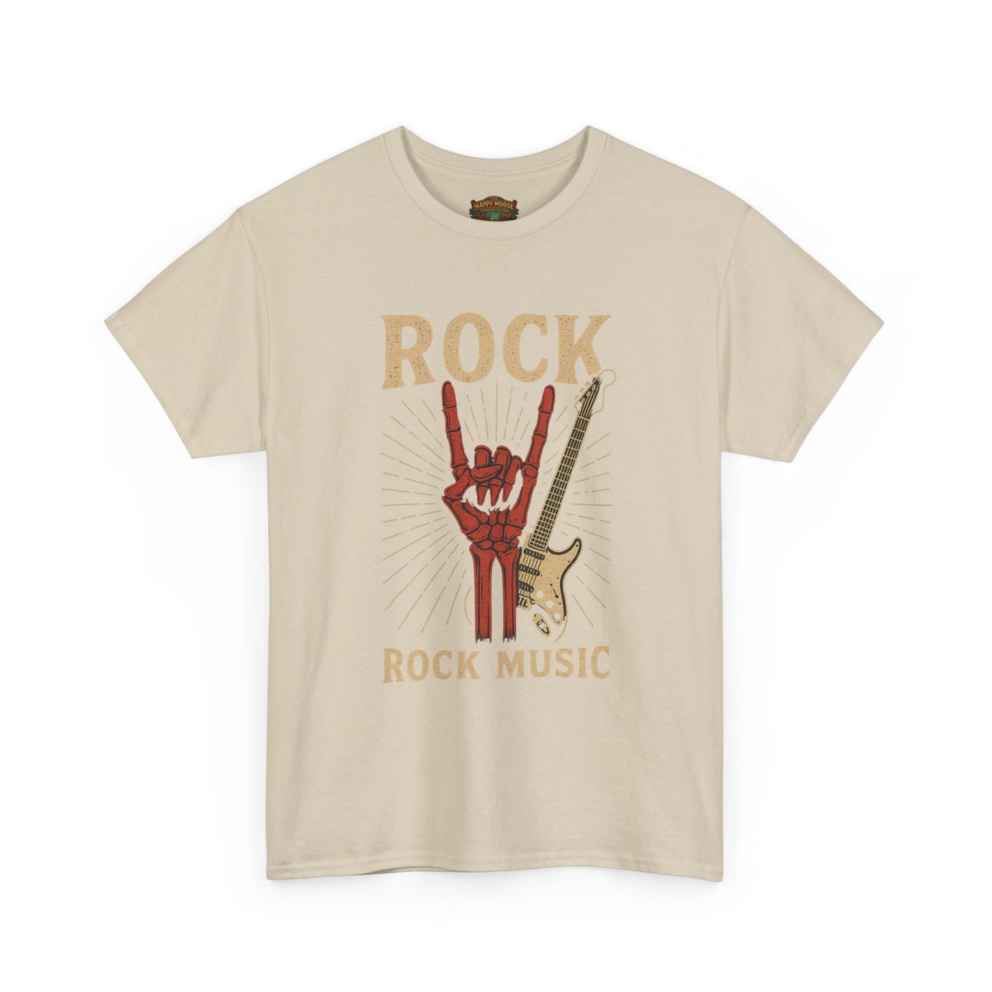 ROCK Graphic T-Shirt — Bold Minimalist Band Tee