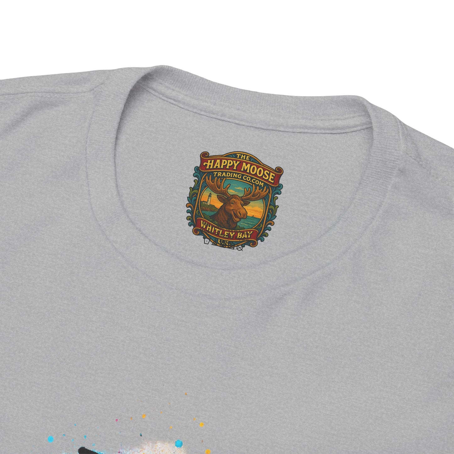 Porcupine Graffiti T-Shirt — Colorful Street Art Animal Tee