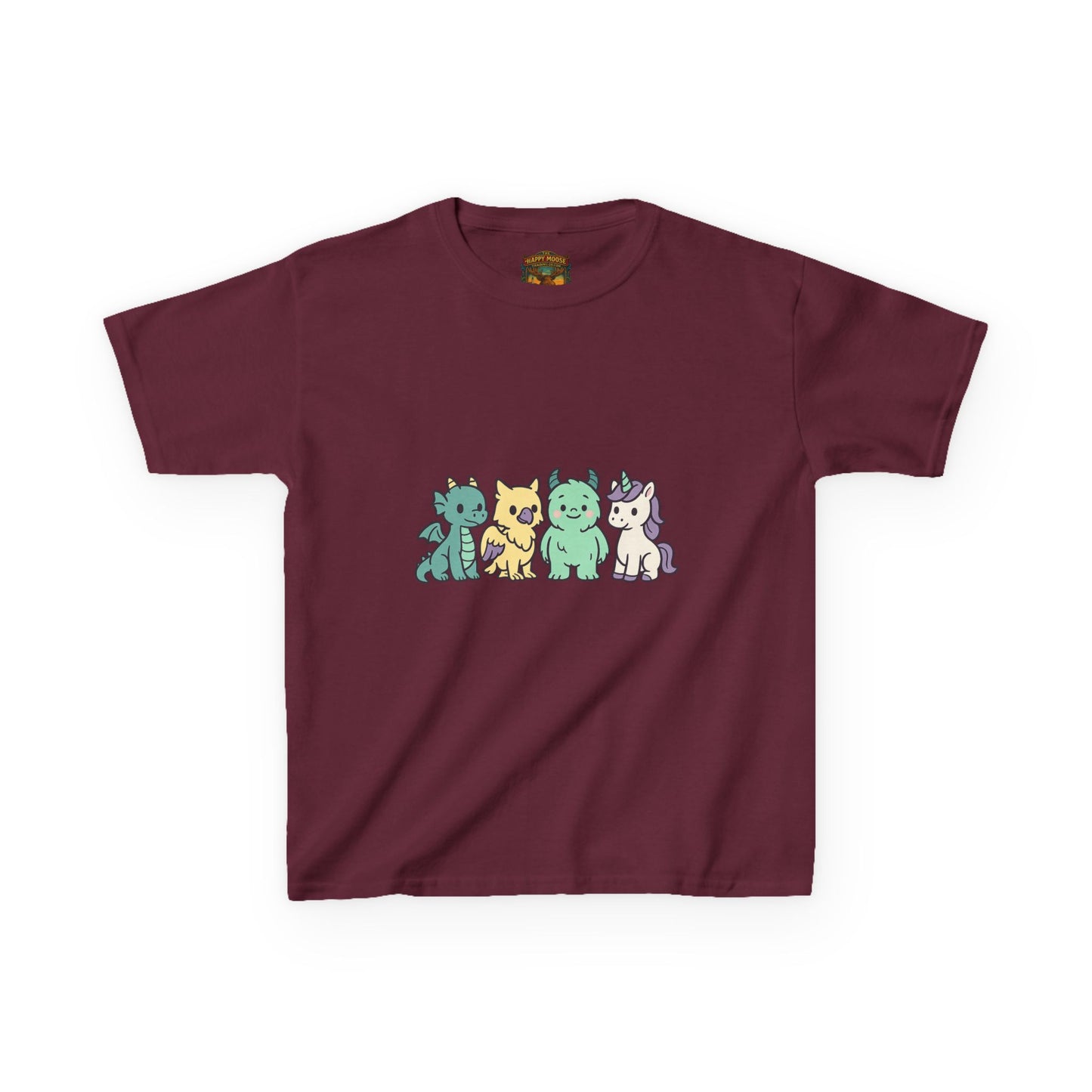 Kids Cat Crew T‑Shirt — Cute Pastel Kittens Graphic Tee for Children