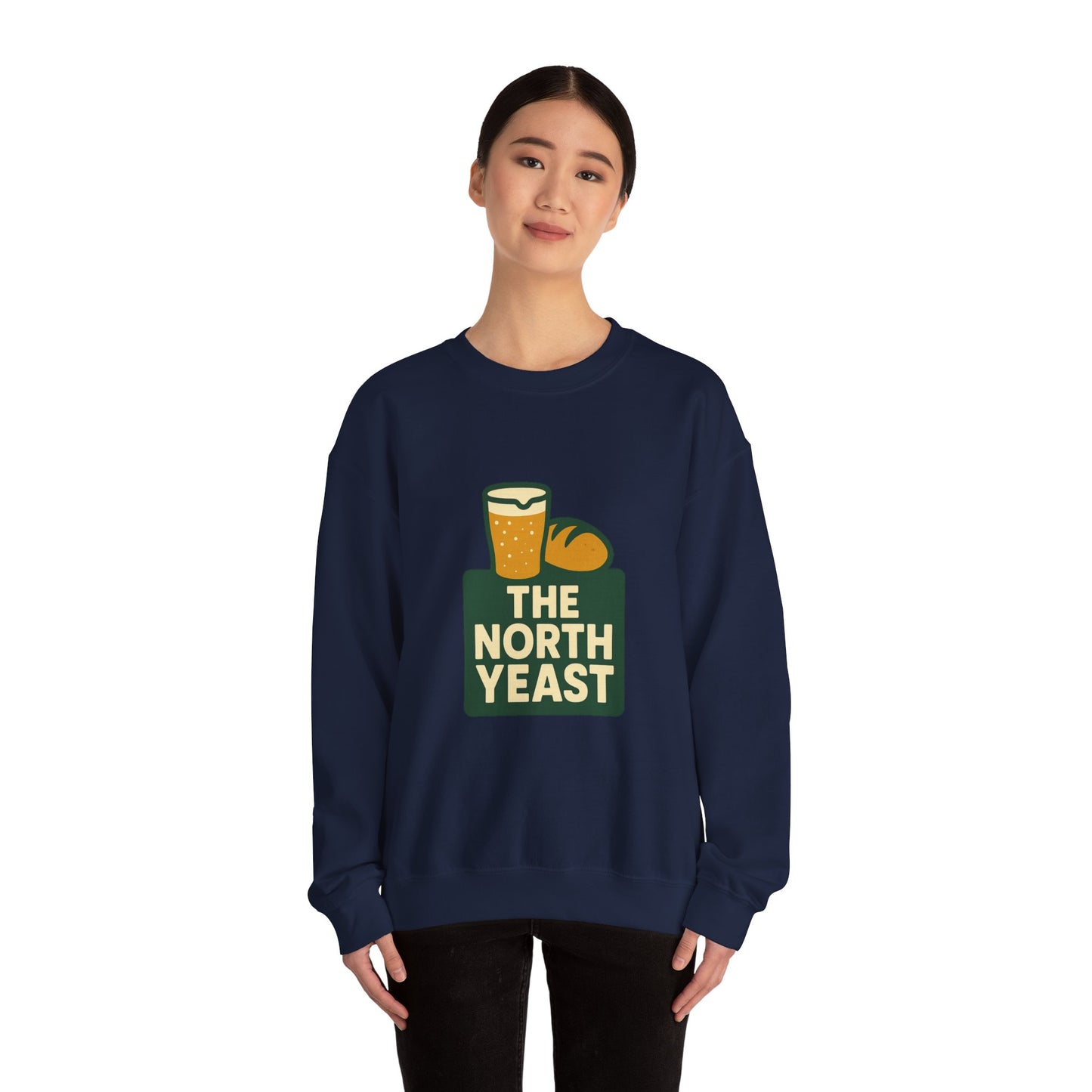 Crewneck Sweatshirt — The North Yeast Beer & Bread Logo