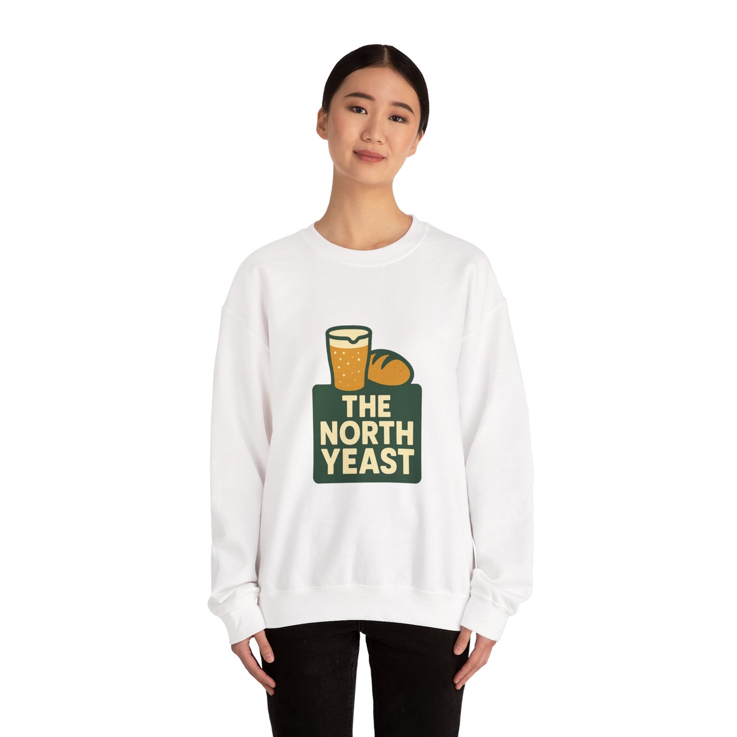 Crewneck Sweatshirt — The North Yeast Beer & Bread Logo