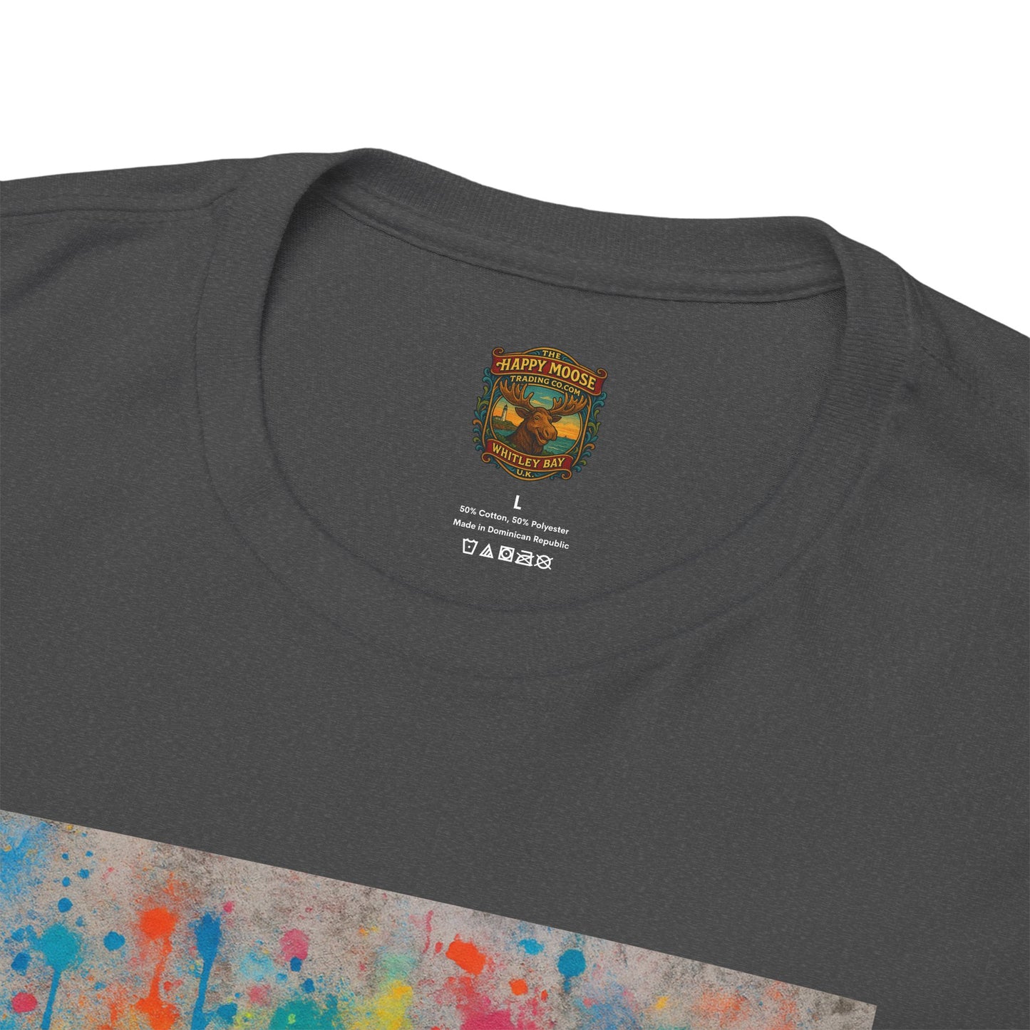 Psychedelic Highland Cow T-Shirt | Retro Rainbow Cow Art 8