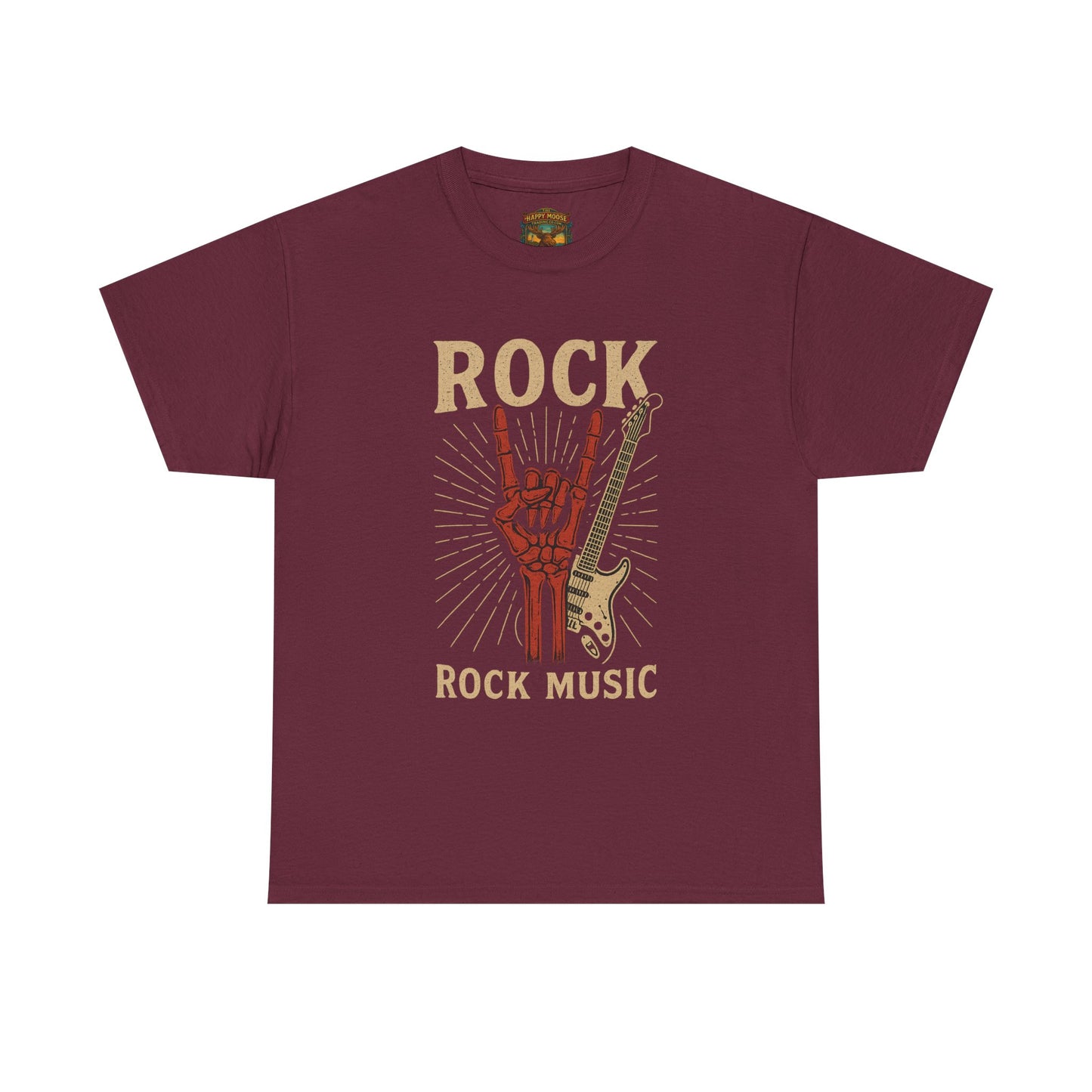 ROCK Graphic T-Shirt — Bold Minimalist Band Tee