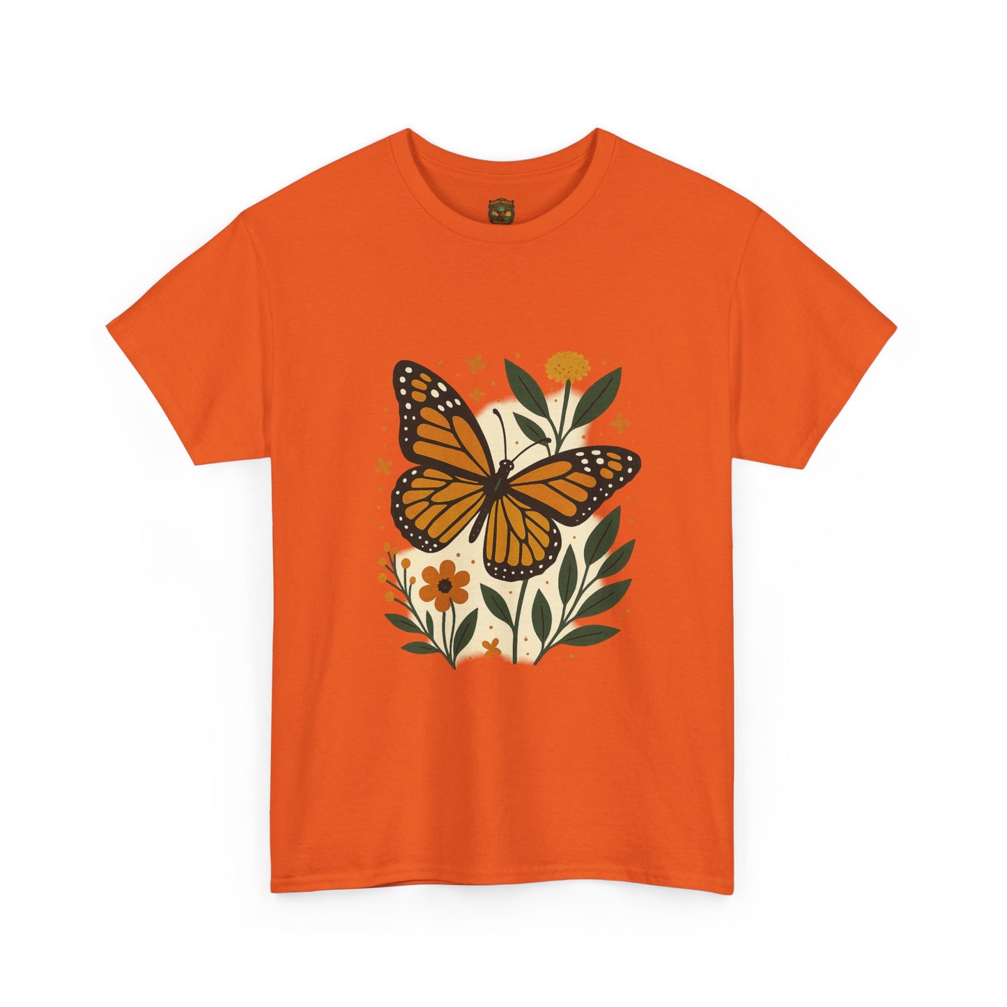 Butterfly T-Shirt — Delicate Monarch Tee for Nature Lovers