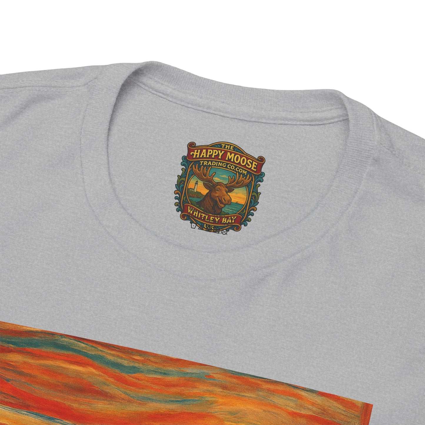 The Scream Art Print T‑Shirt — Vintage Expressionist Graphic Tee