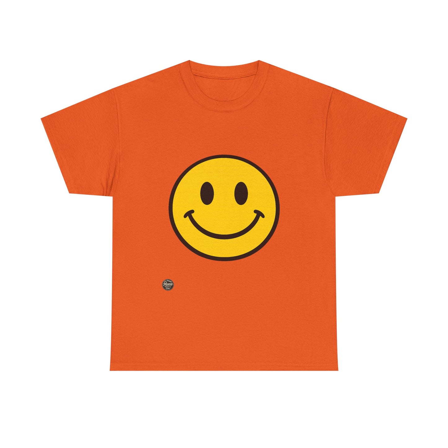 Smiley Face Graphic Tee — Retro Happy Emoji T-Shirt