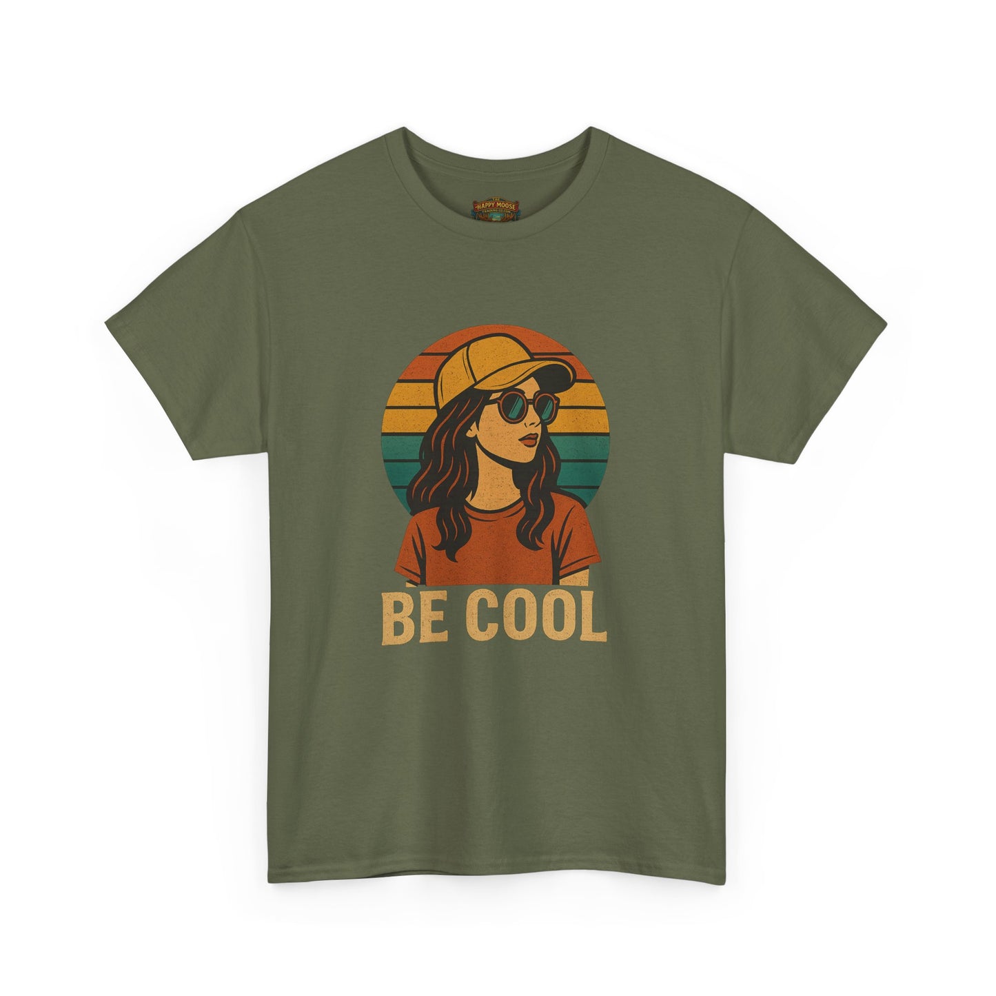 Be Cool T-Shirt | Retro Text Graphic Tee