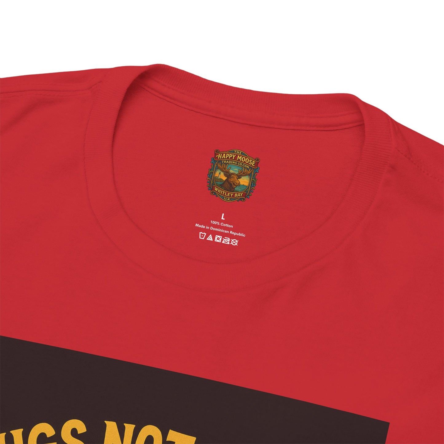 Pugs Not Drugs T-Shirt | Funny Pug Anti-Drug Design