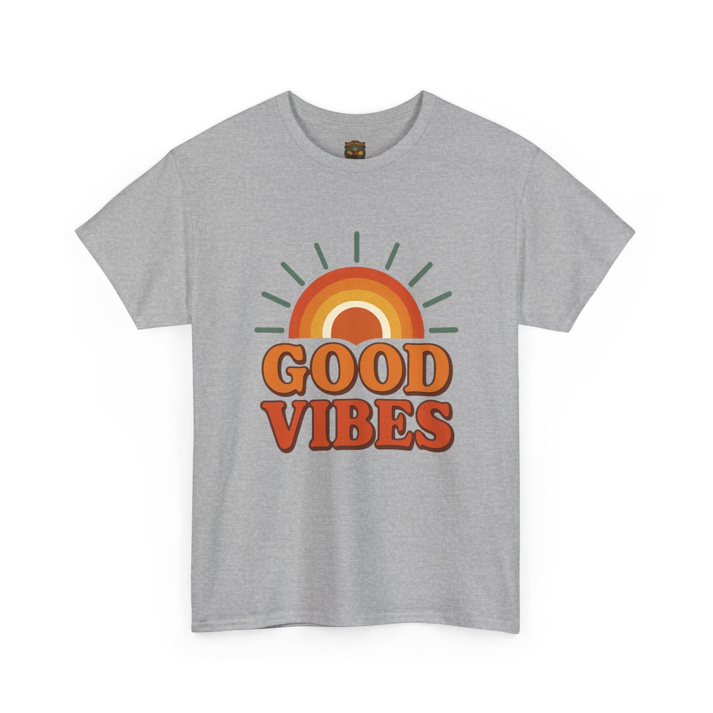 Good Vibes T-Shirt | Positive Typography Tee