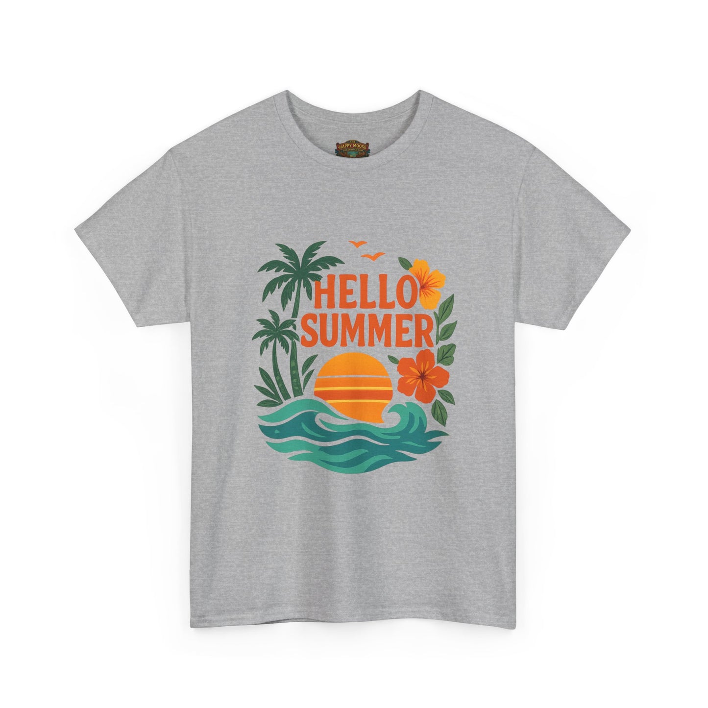 Hello Summer T-Shirt | Hello Summer Graphic Tee, Summer Slogan Shirt