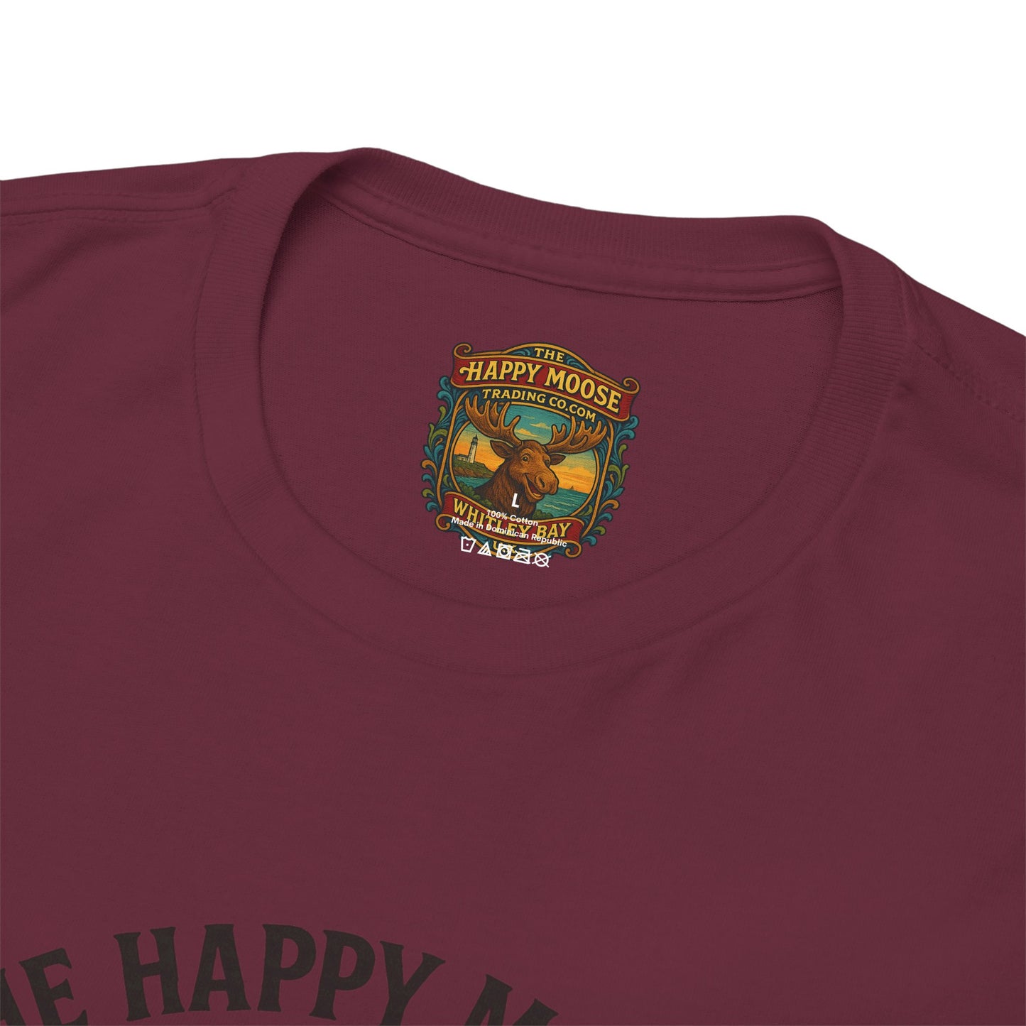 Happy Moose Motorcycle Club Route 66 T-Shirt | Moose Biker Tee