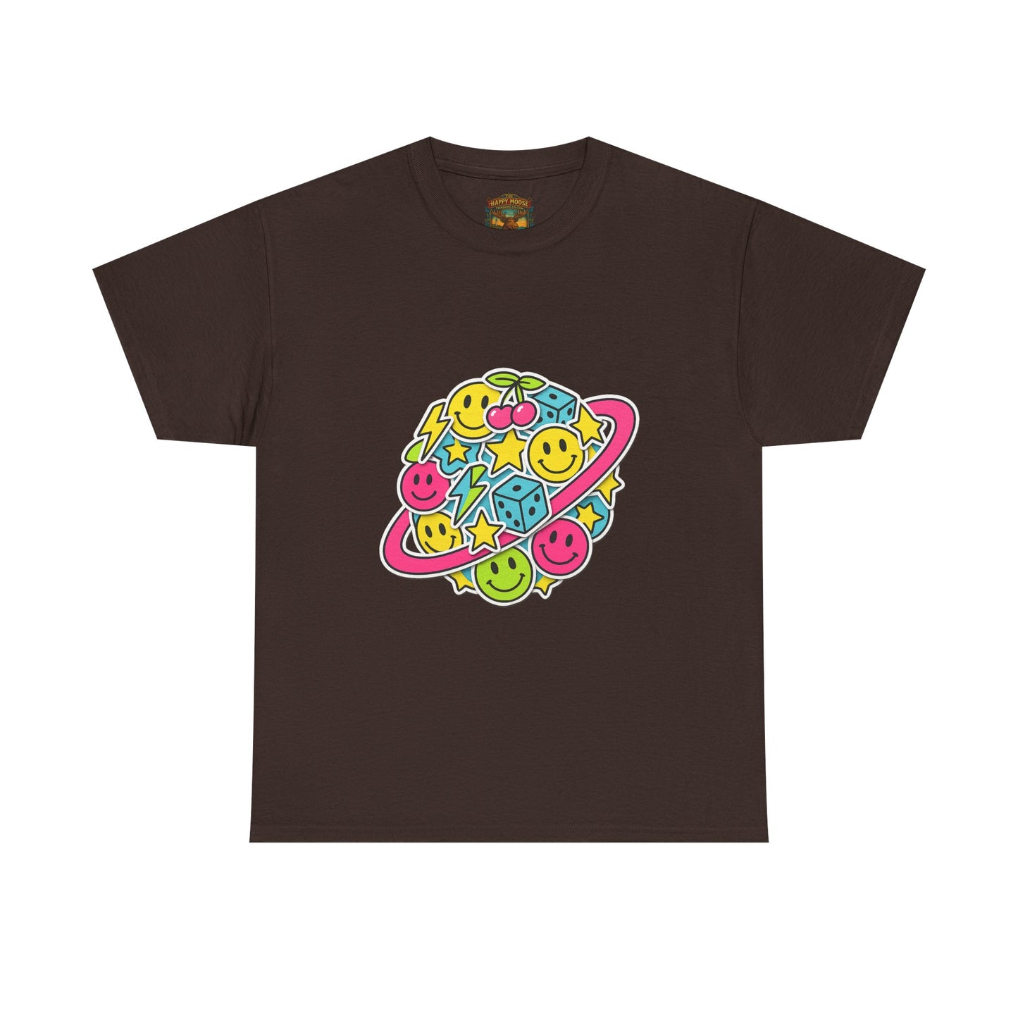 Emoji Planet T-Shirt | Cute Planet Emoji Graphic Tee