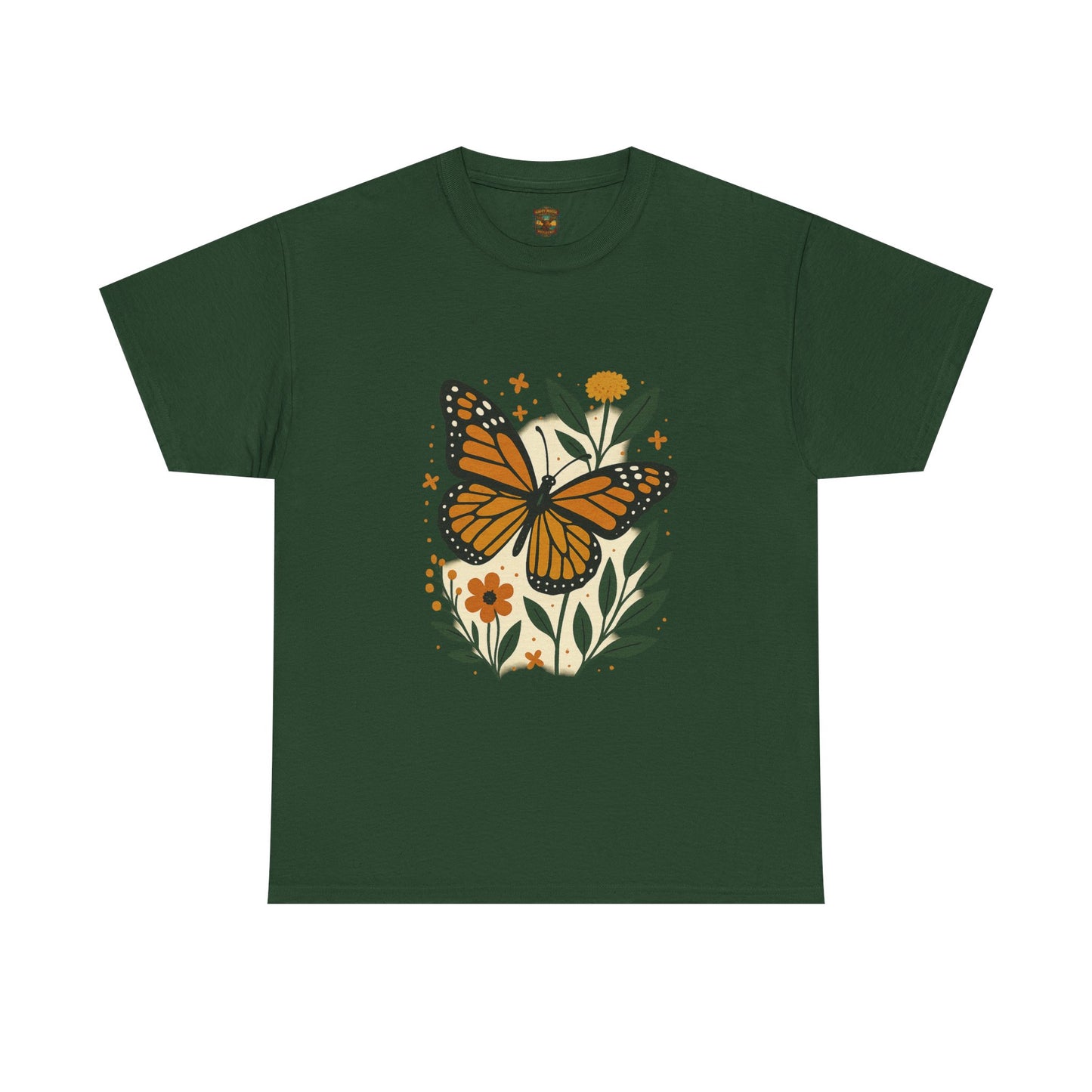 Butterfly T-Shirt — Delicate Monarch Tee for Nature Lovers