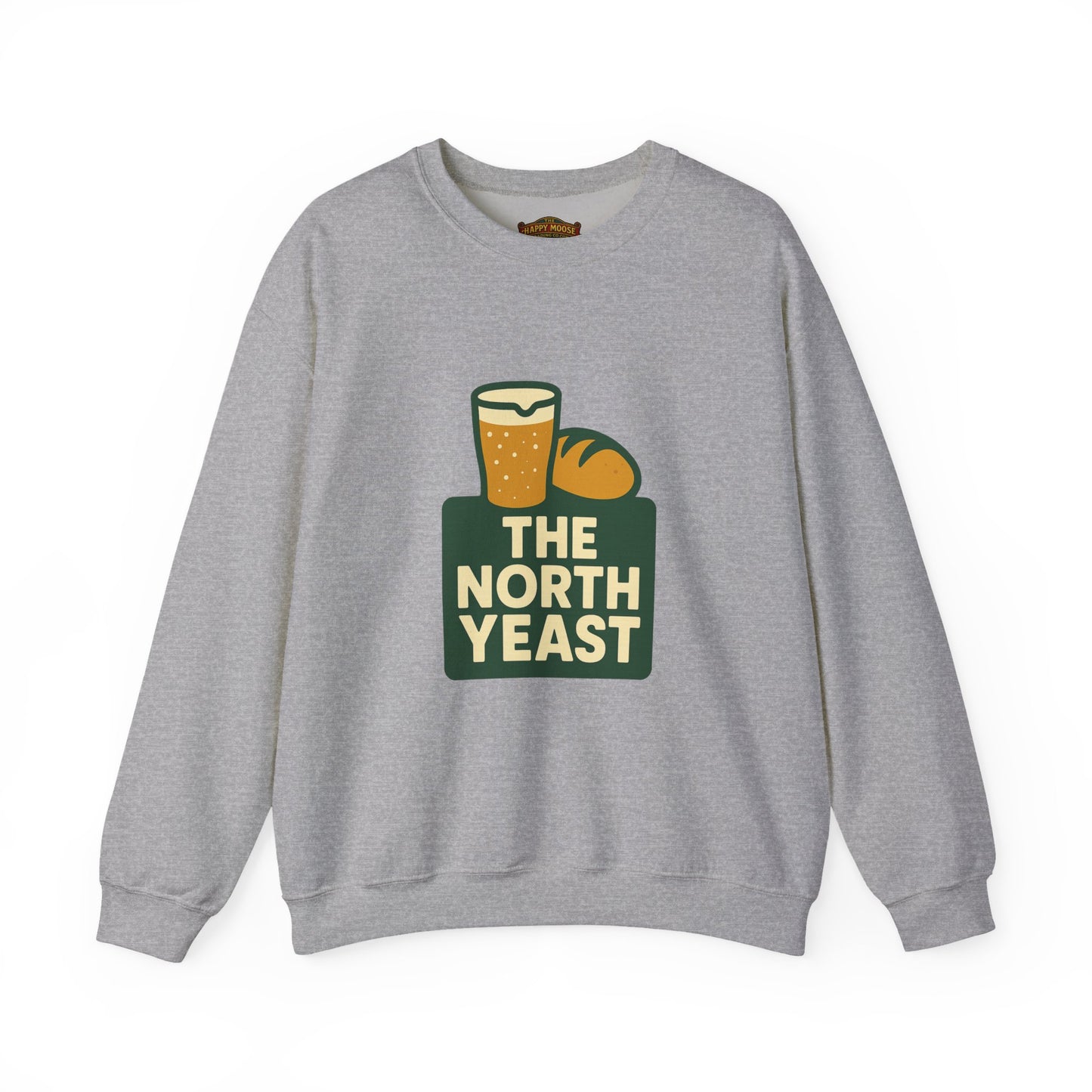 Crewneck Sweatshirt — The North Yeast Beer & Bread Logo