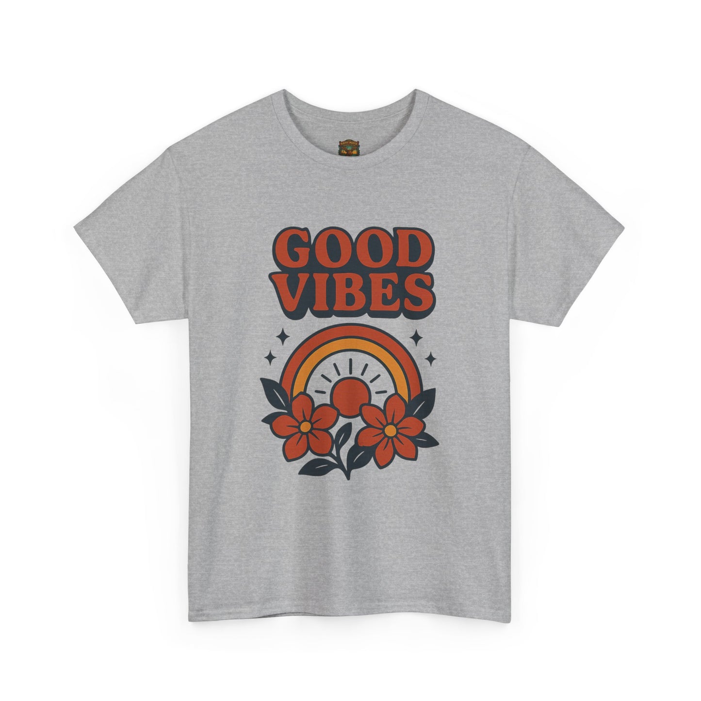 Good Vibes T-Shirt | Positive Typography Tee