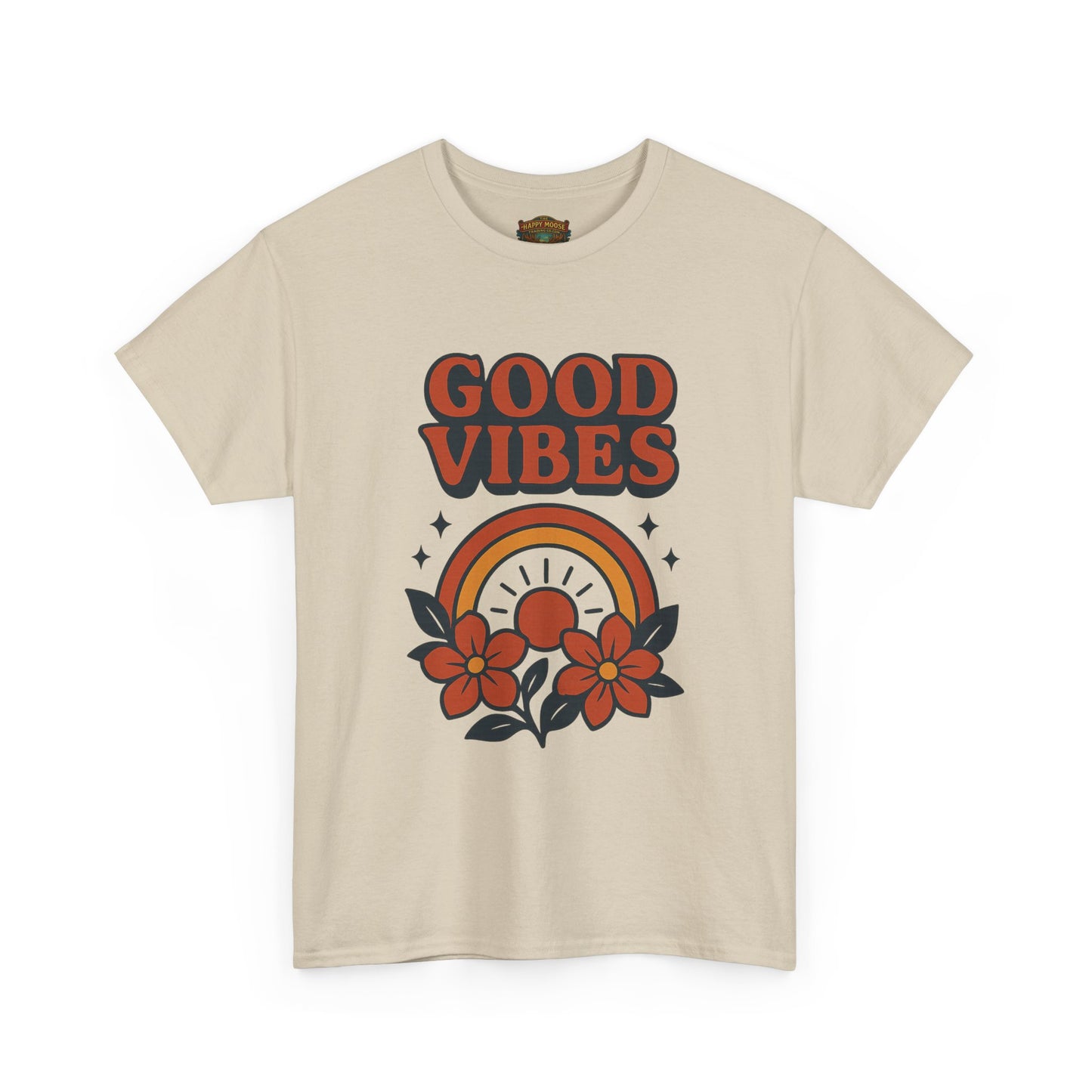 Good Vibes T-Shirt | Positive Typography Tee
