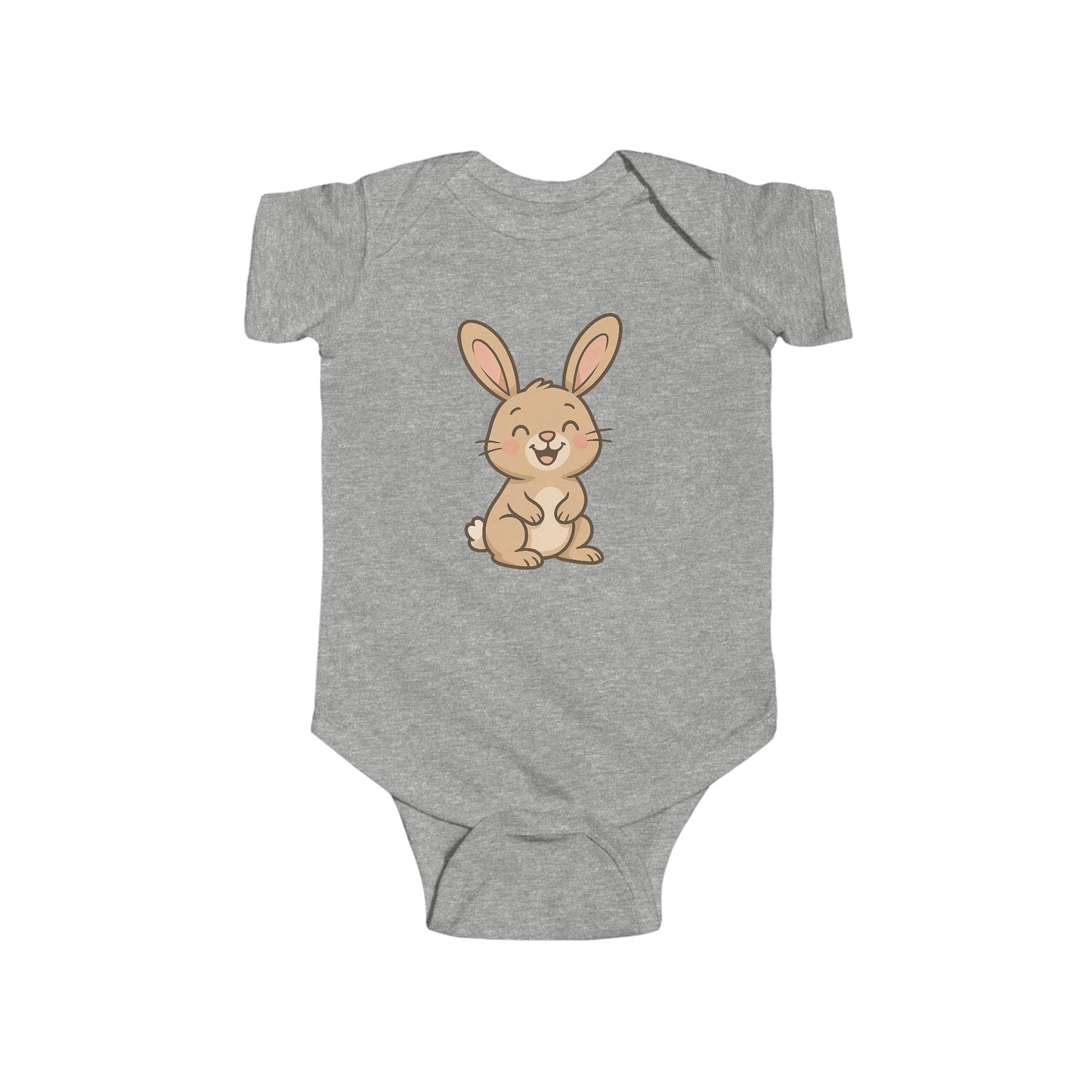 Baby Vest Infant Bodysuit - Cute Sitting Bunny, Newborn Easter Gift