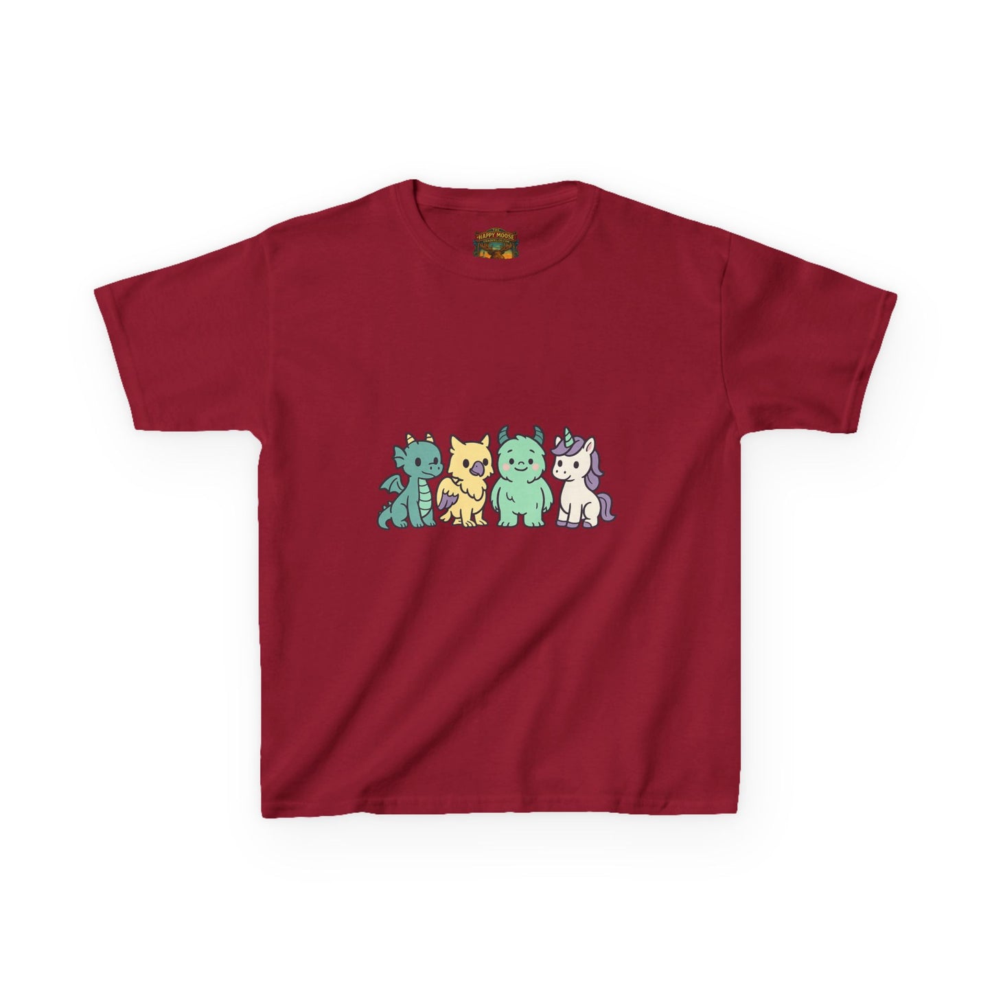 Kids Cat Crew T‑Shirt — Cute Pastel Kittens Graphic Tee for Children