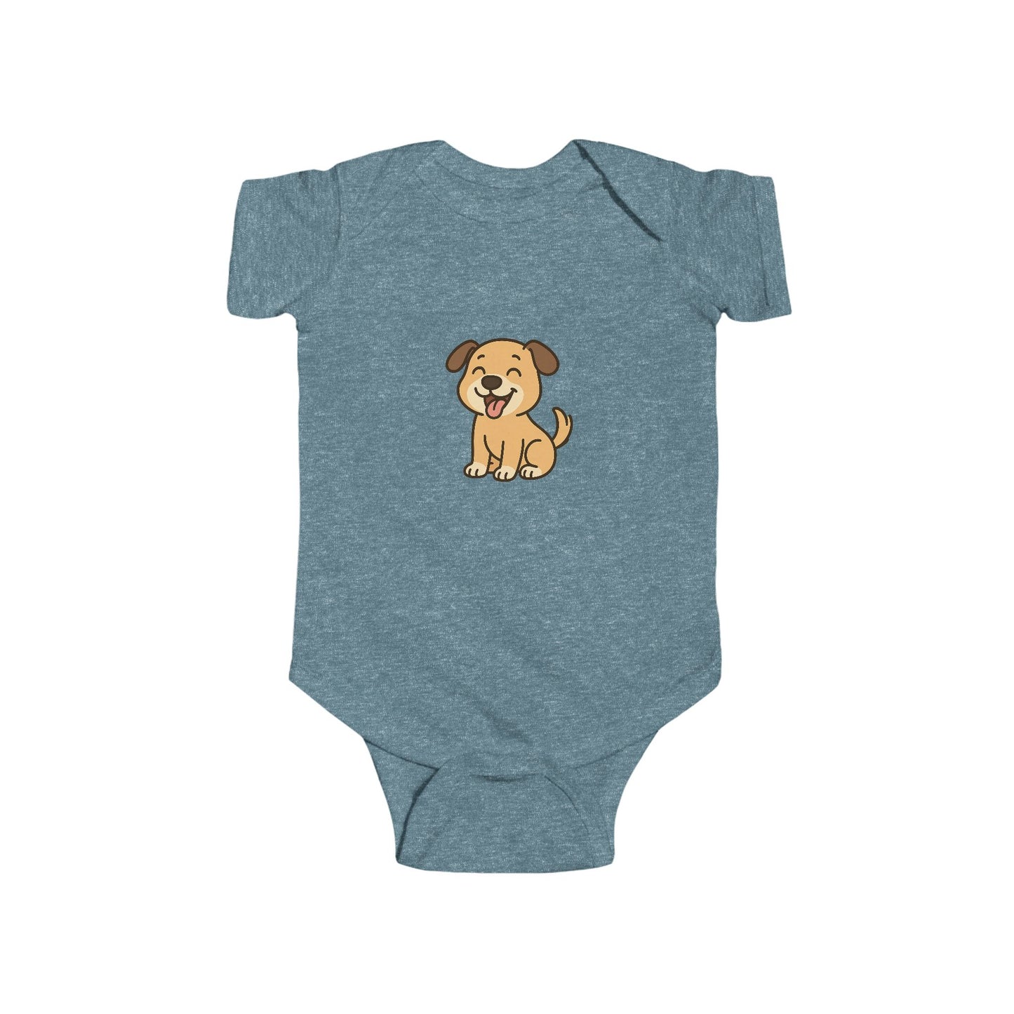 Cute Puppy Infant Bodysuit – Adorable Cartoon Dog Baby Onesie