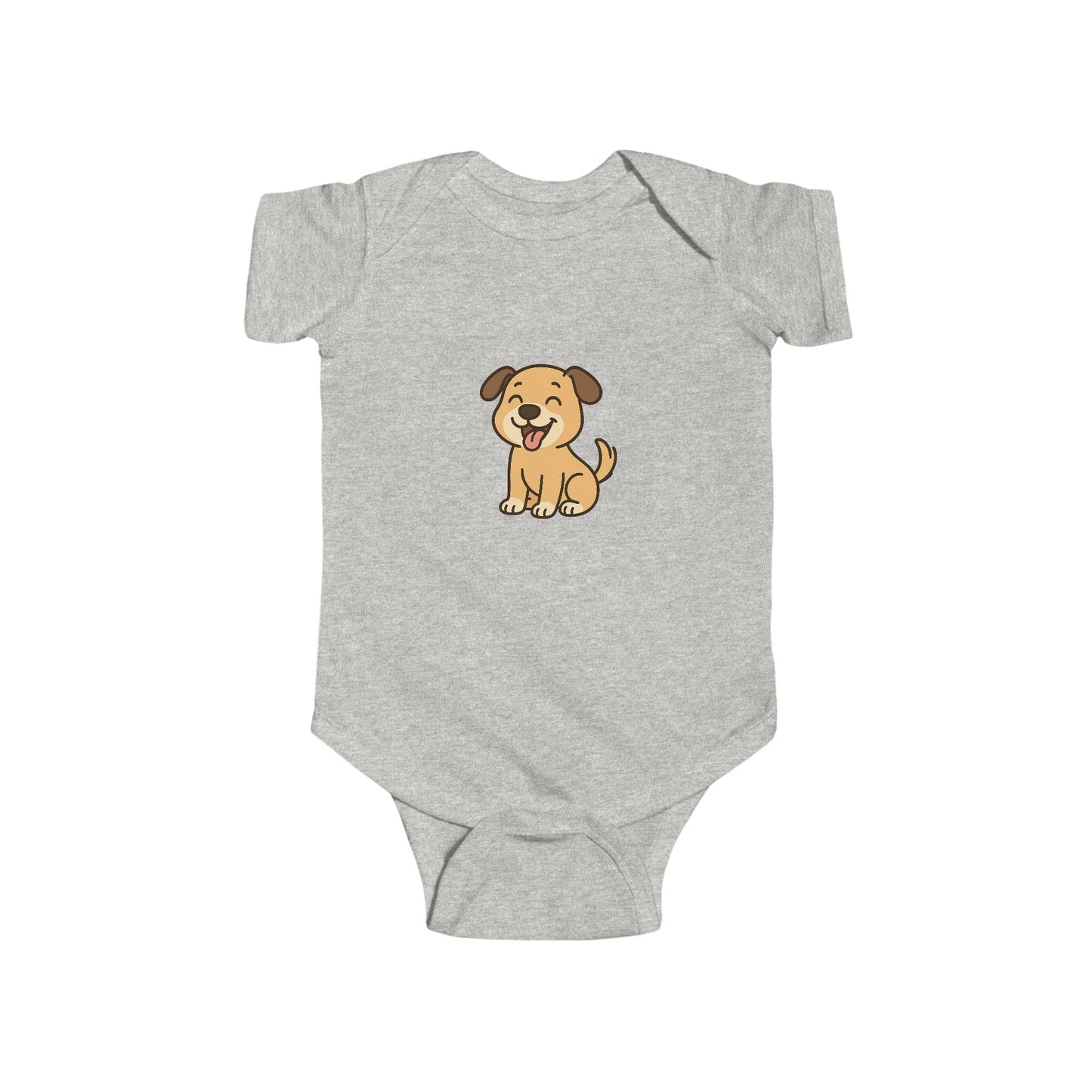 Cute Puppy Infant Bodysuit – Adorable Cartoon Dog Baby Onesie