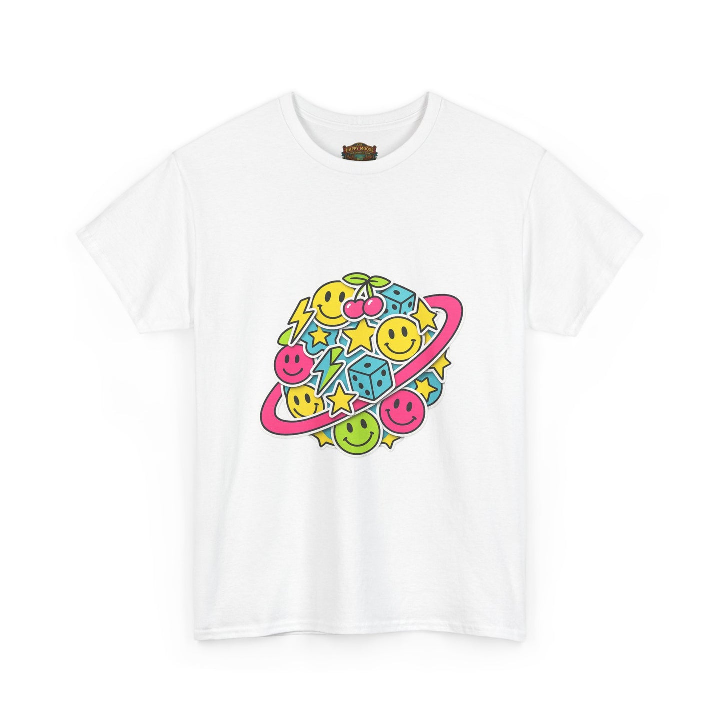 Emoji Planet T-Shirt | Cute Planet Emoji Graphic Tee