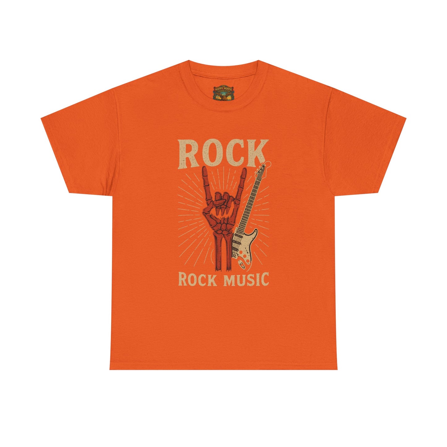 ROCK Graphic T-Shirt — Bold Minimalist Band Tee