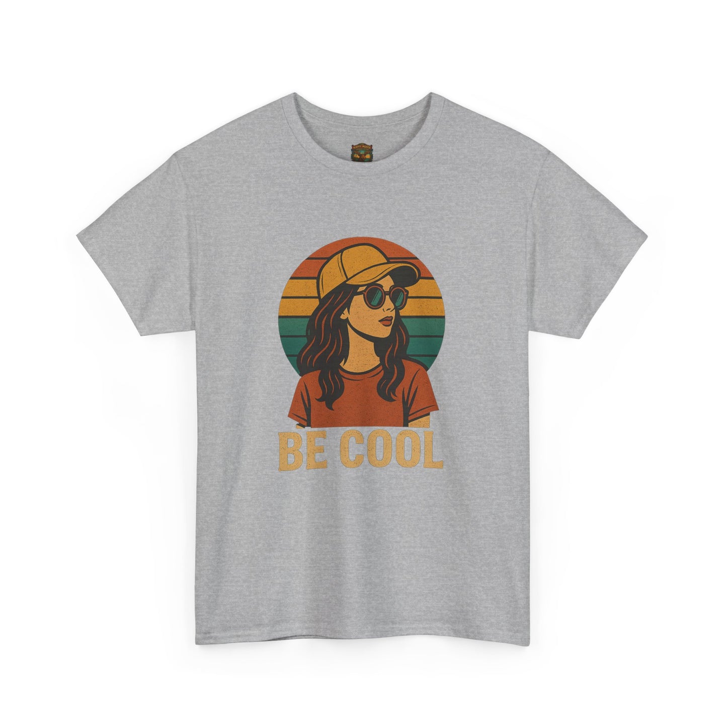 Be Cool T-Shirt | Retro Text Graphic Tee