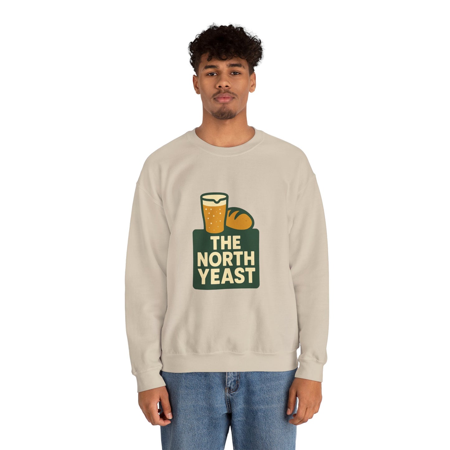 Crewneck Sweatshirt — The North Yeast Beer & Bread Logo