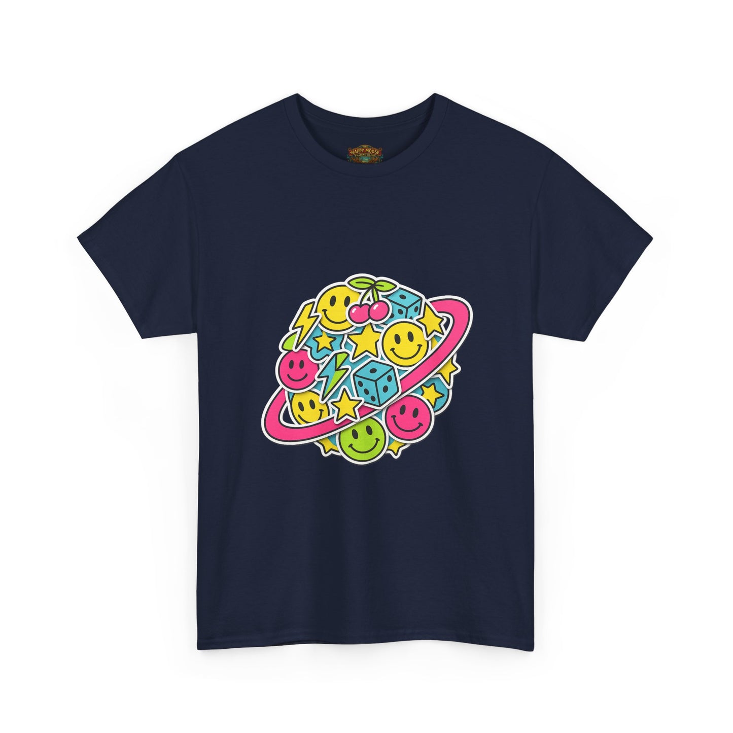 Emoji Planet T-Shirt | Cute Planet Emoji Graphic Tee