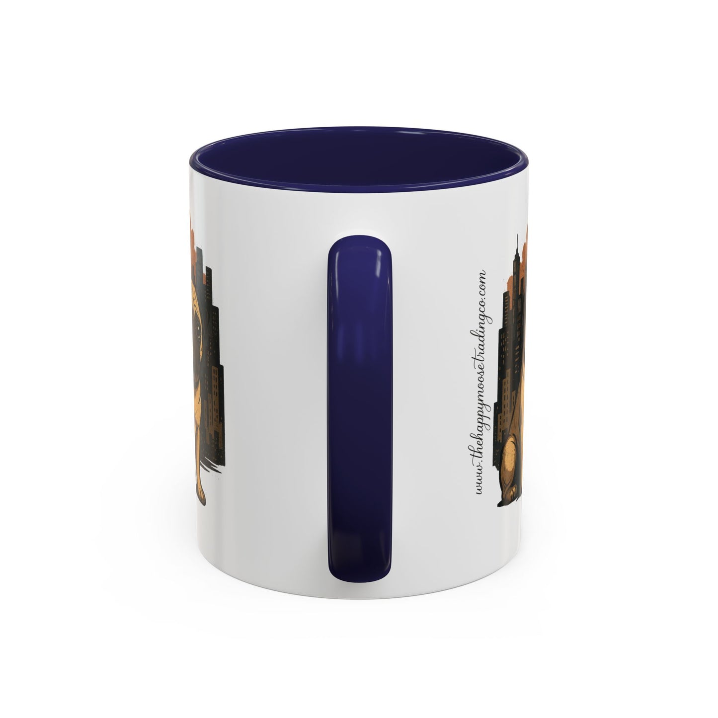 My Pug Mug Coffee Mug — Rustic Mountain Sunset Design