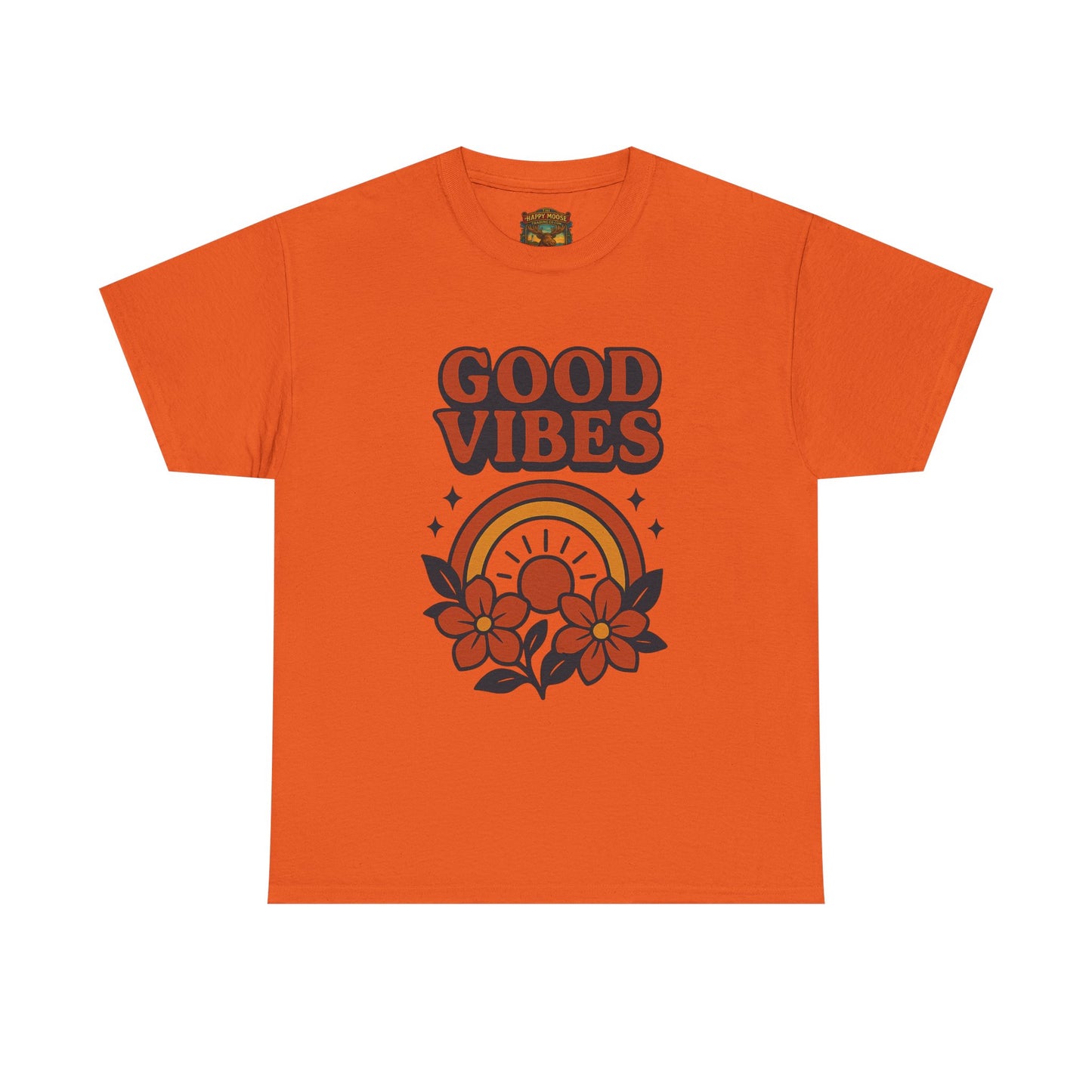 Good Vibes T-Shirt | Positive Typography Tee