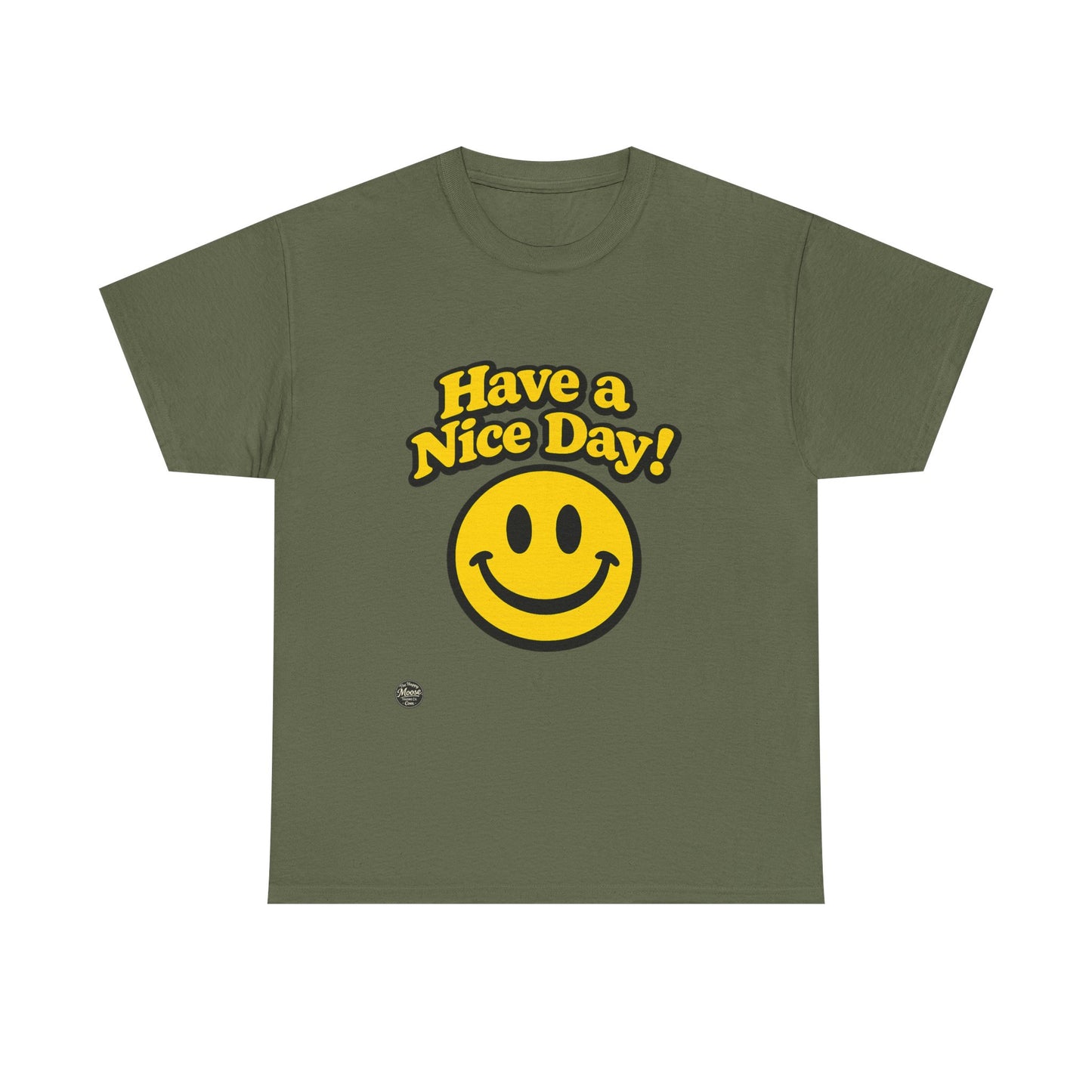 Have a Nice Day! Smiley Face T-Shirt E564D