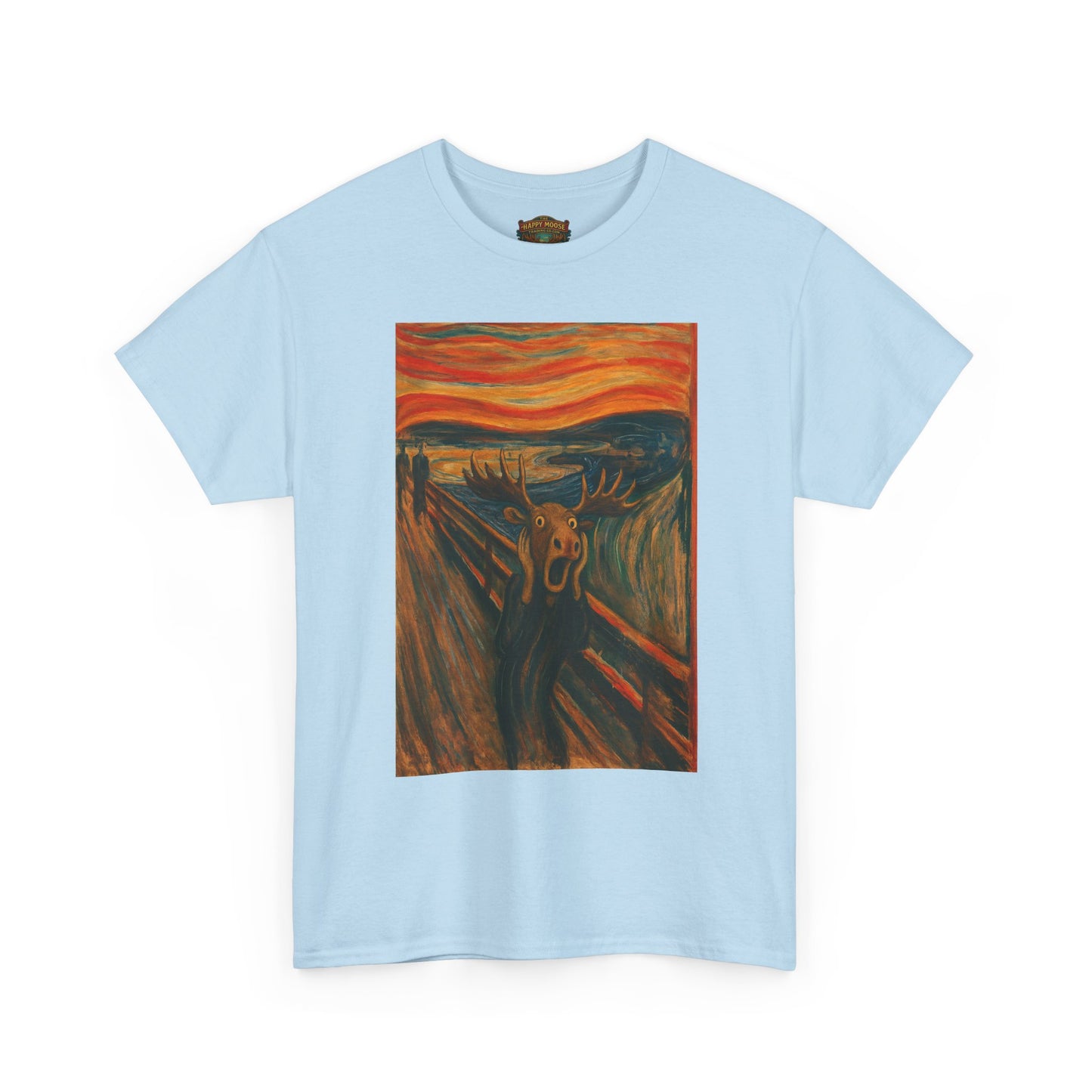 The Scream Art Print T‑Shirt — Vintage Expressionist Graphic Tee