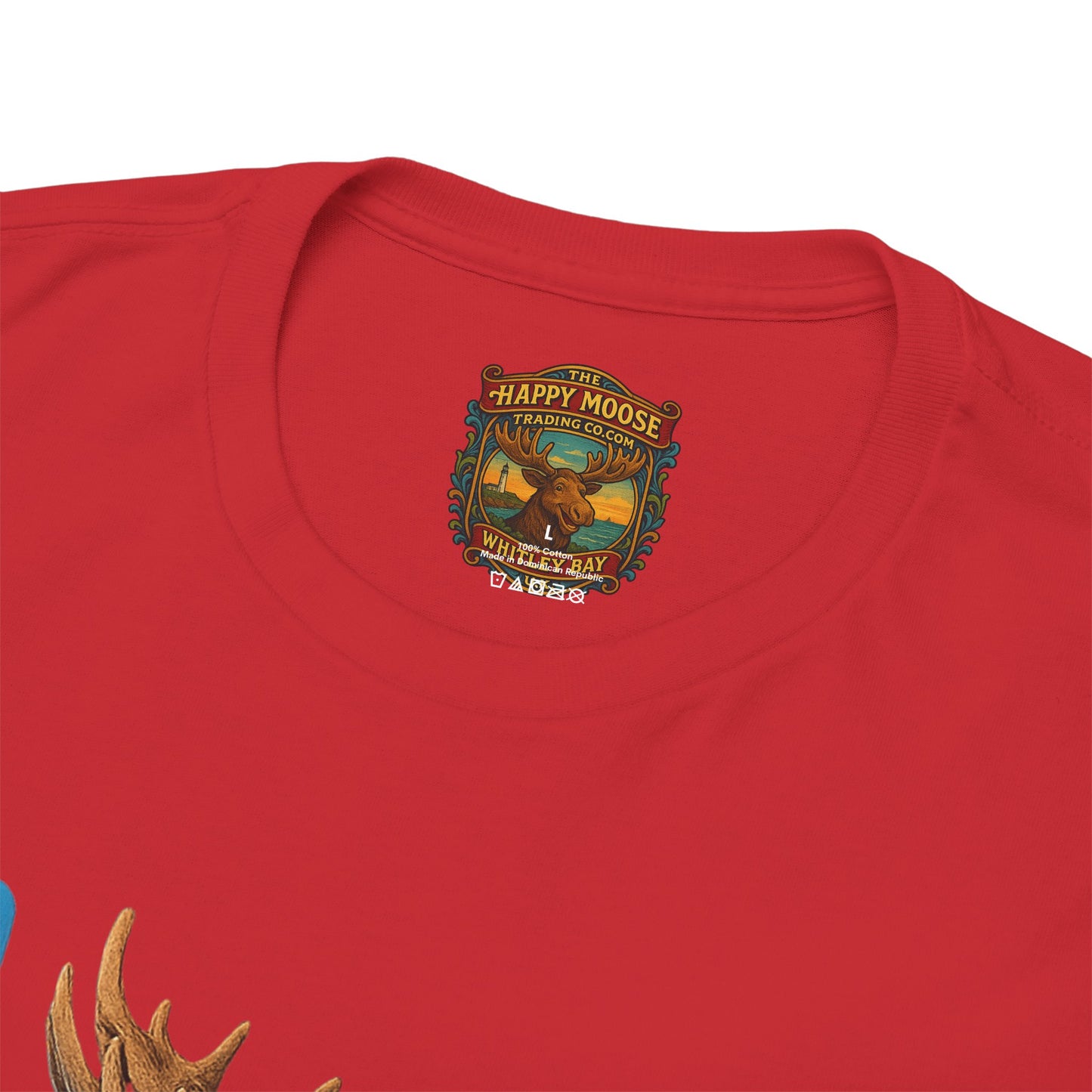 Moose Wars T‑Shirt — Funny Star Wars Inspired Moose with Lightsaber