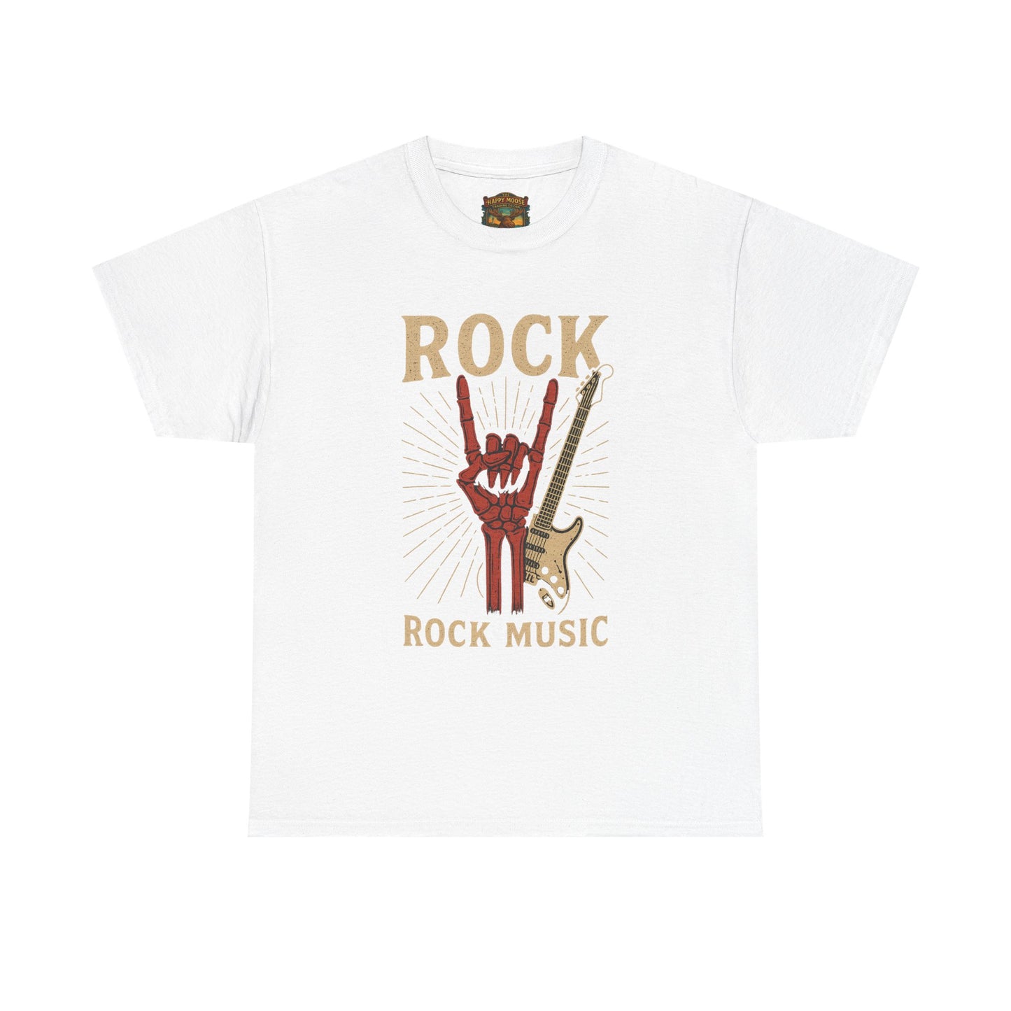 ROCK Graphic T-Shirt — Bold Minimalist Band Tee
