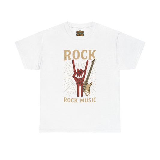 ROCK Graphic T-Shirt — Bold Minimalist Band Tee