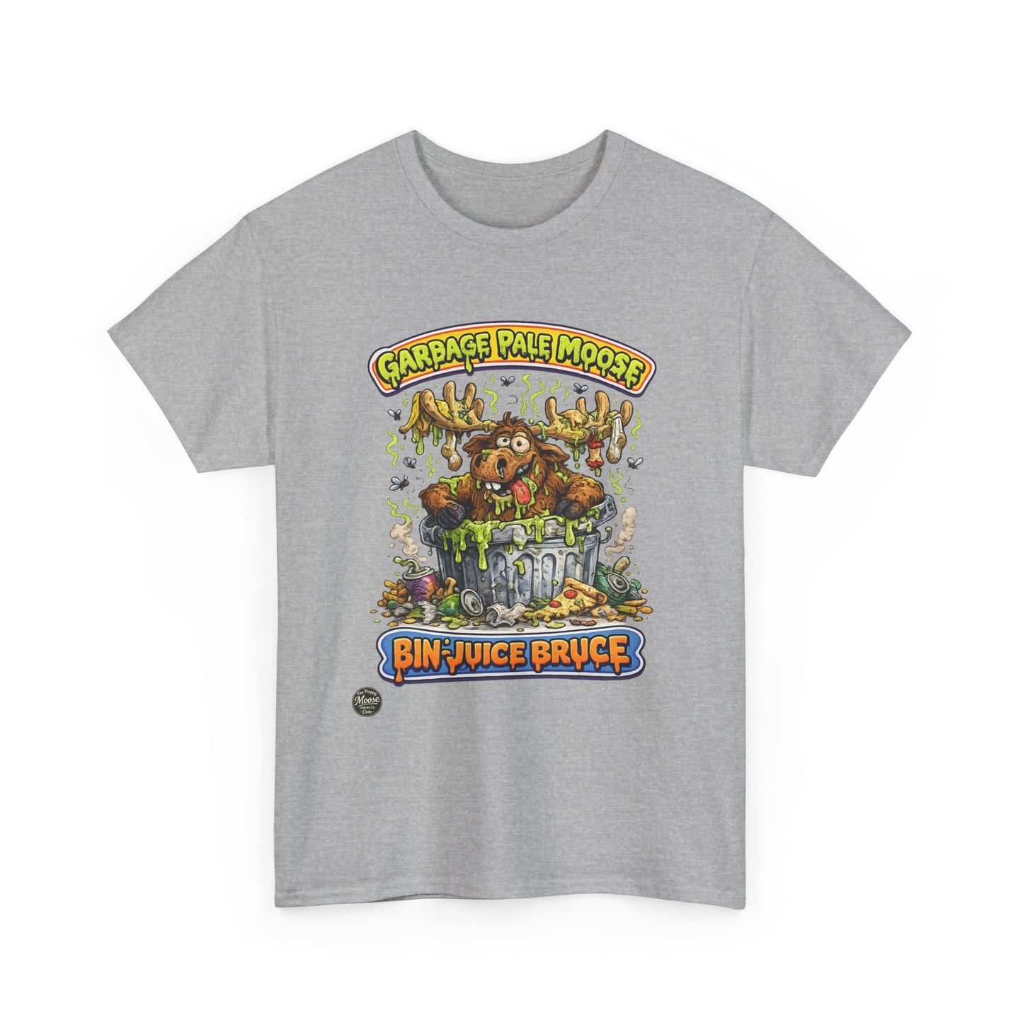 Bin Juice Bruce Garbage Pale Moose T-Shirt #G001