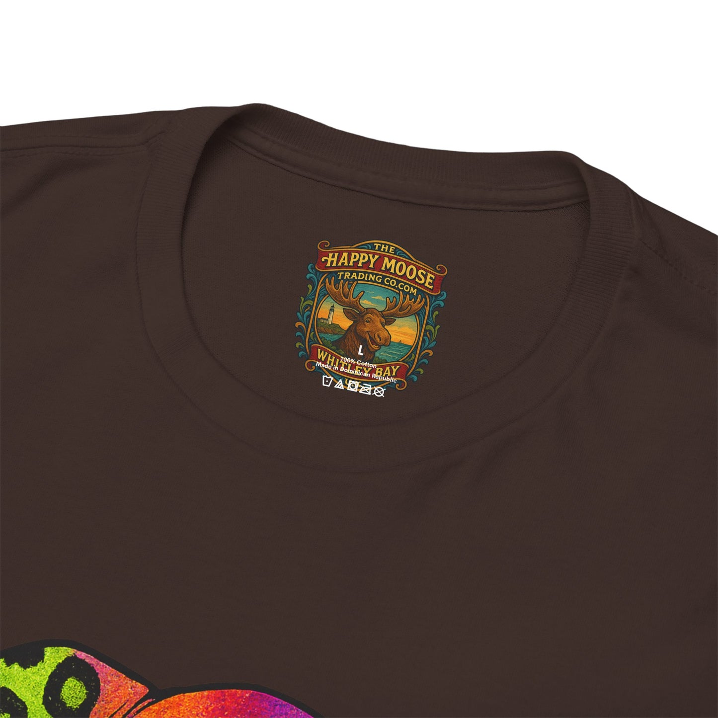 Colorful Leopard Print Elephant T-Shirt